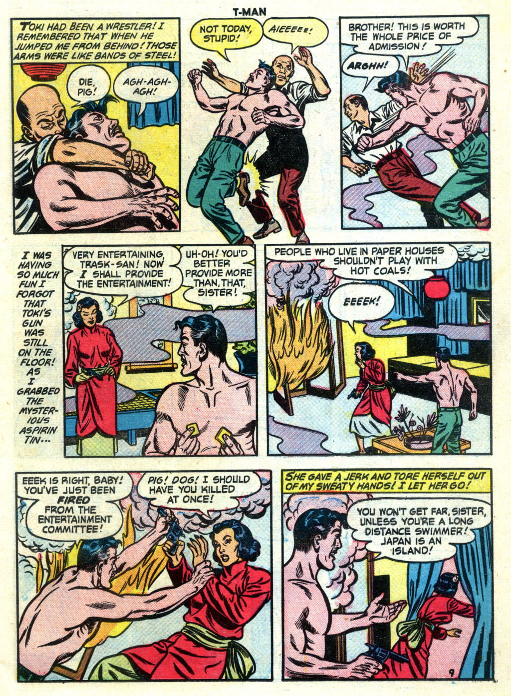 Read online T-Man: World Wide Trouble Shooter comic -  Issue #12 - 11