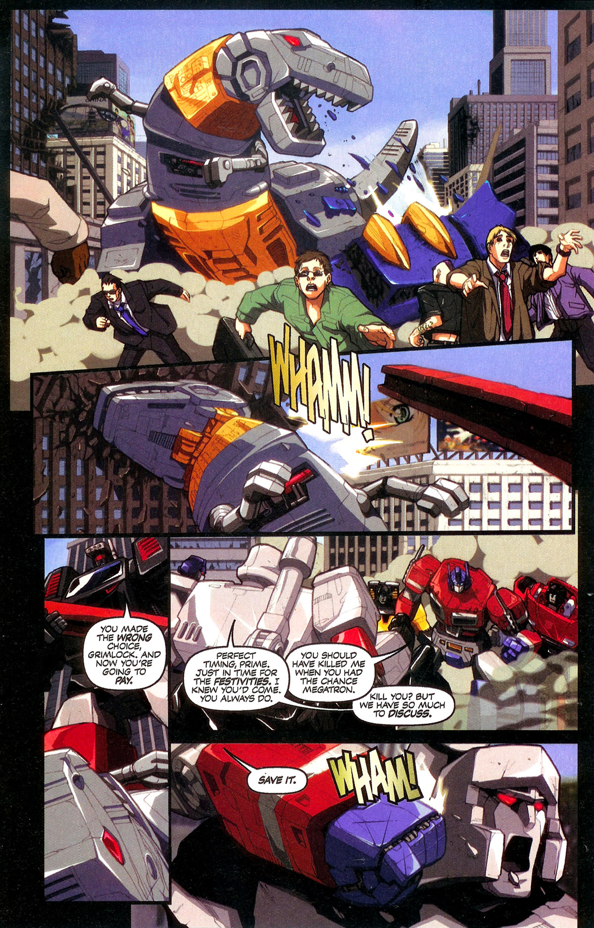 Read online Transformers: Generation 1 (2002) comic -  Issue #4 - 23