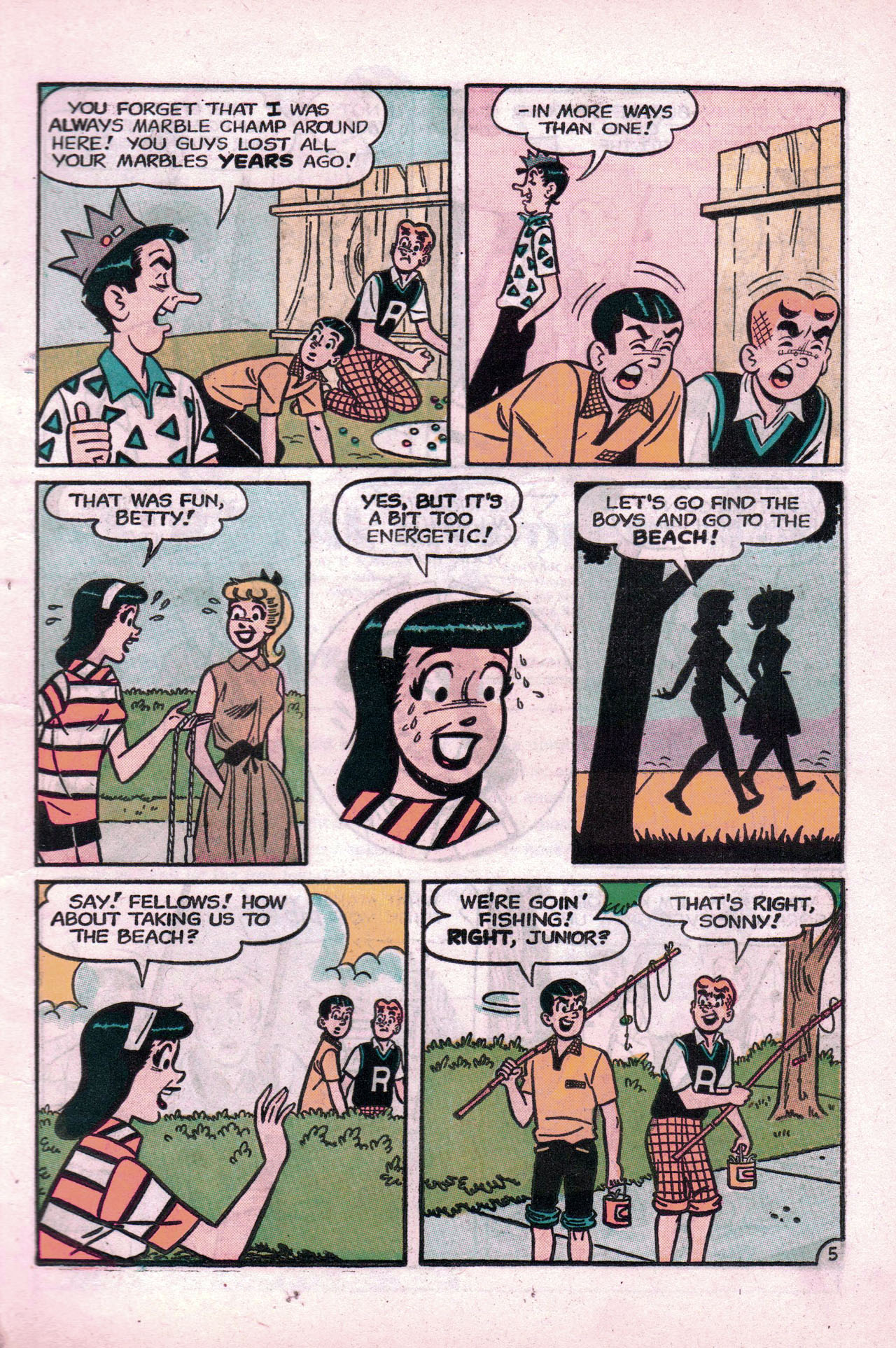 Read online Pep Comics comic -  Issue #157 - 7