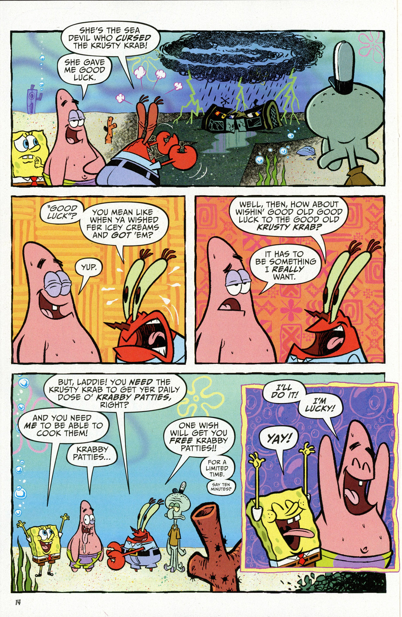 Read online SpongeBob Comics comic -  Issue #61 - 16