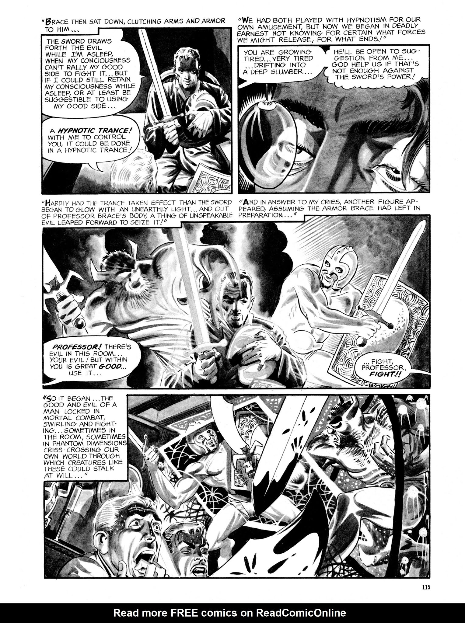 Read online Creepy Presents Steve Ditko comic -  Issue # TPB - 115