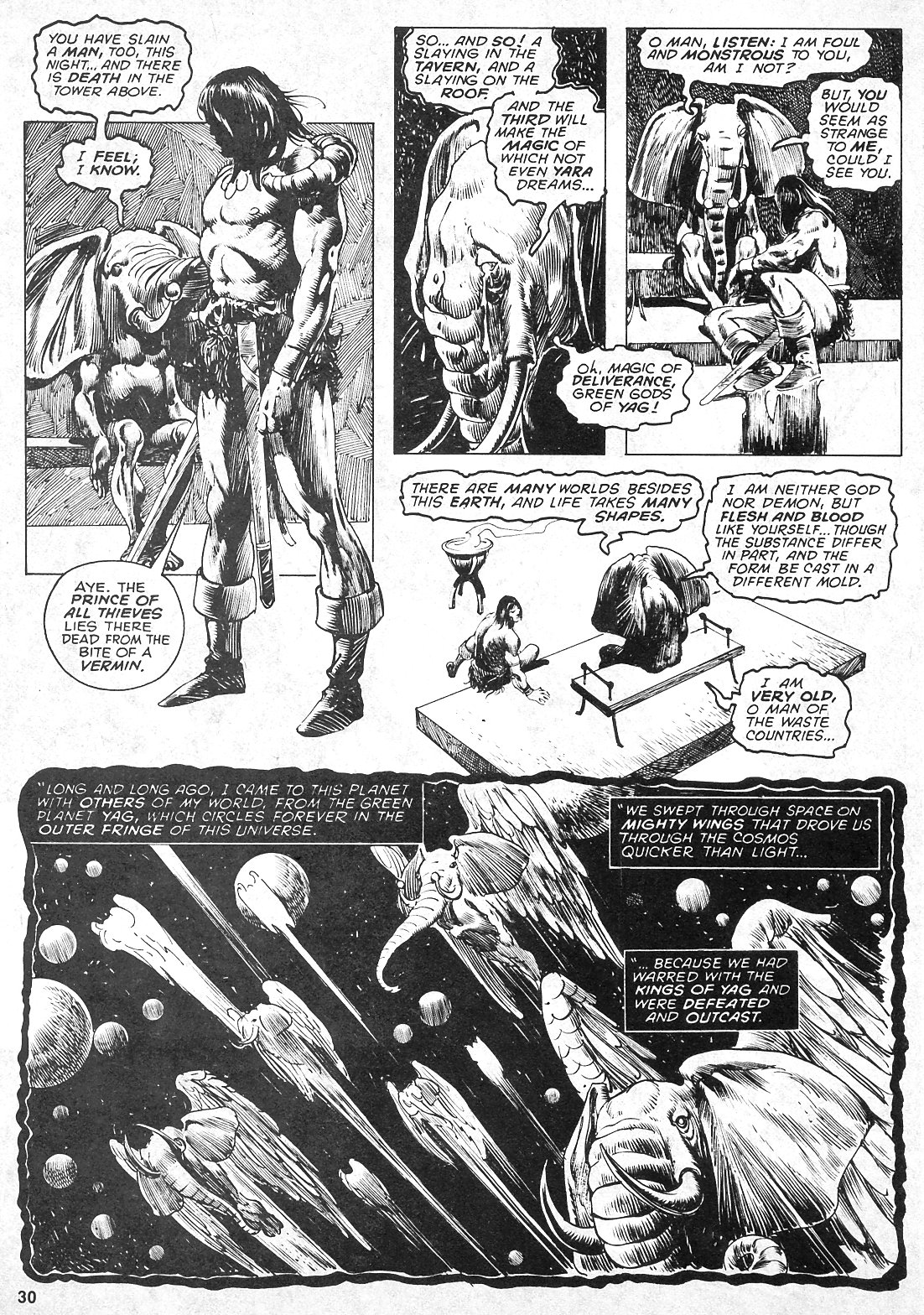 The Savage Sword Of Conan Issue #24 #25 - English 30