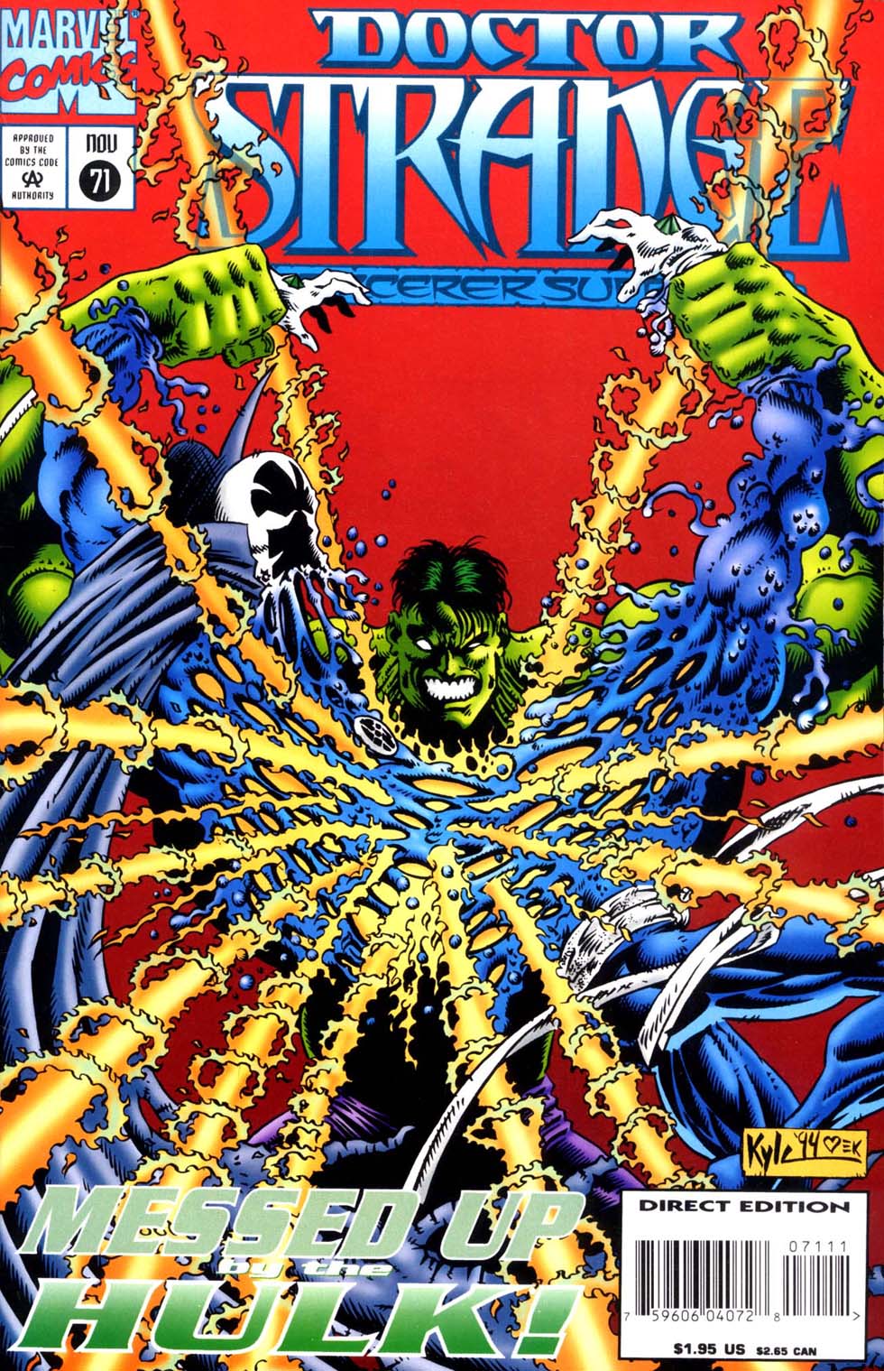 Read online Doctor Strange: Sorcerer Supreme comic -  Issue #71 - 1