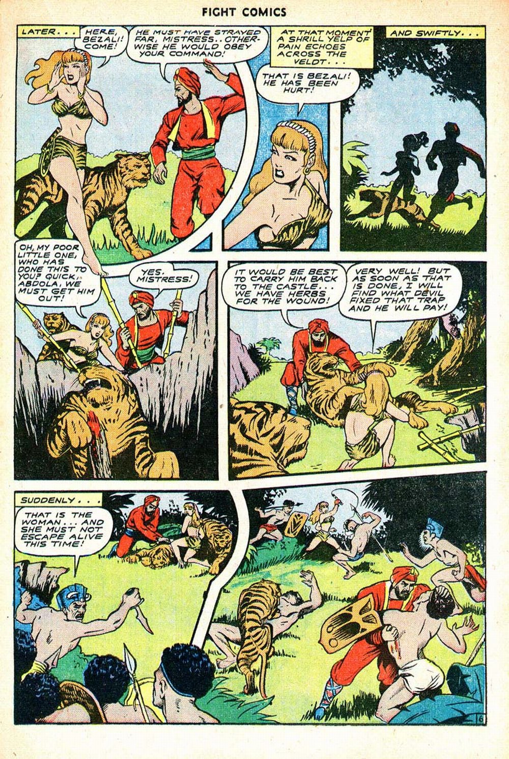 Read online Fight Comics comic -  Issue #36 - 17