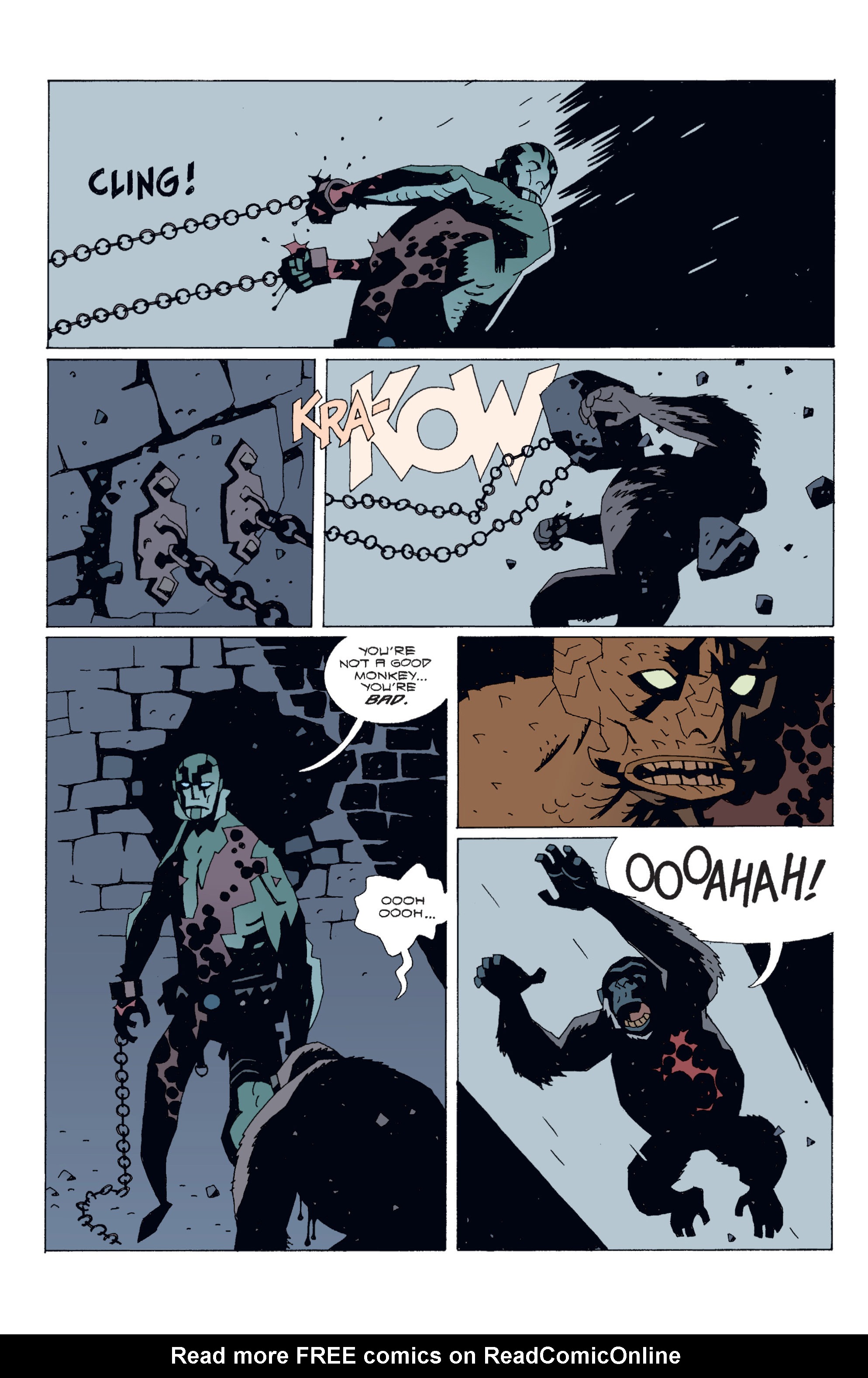 Read online Hellboy comic -  Issue #4 - 109