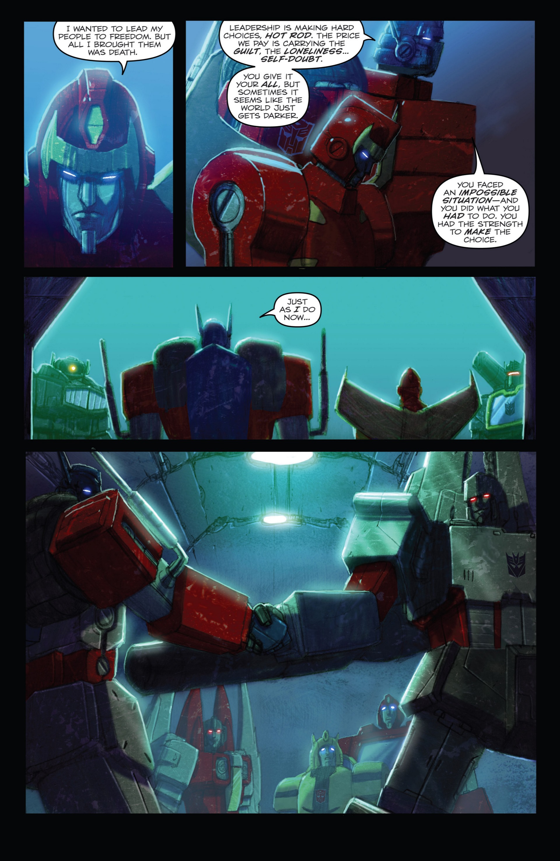 Read online Transformers: Autocracy comic -  Issue # Full - 69