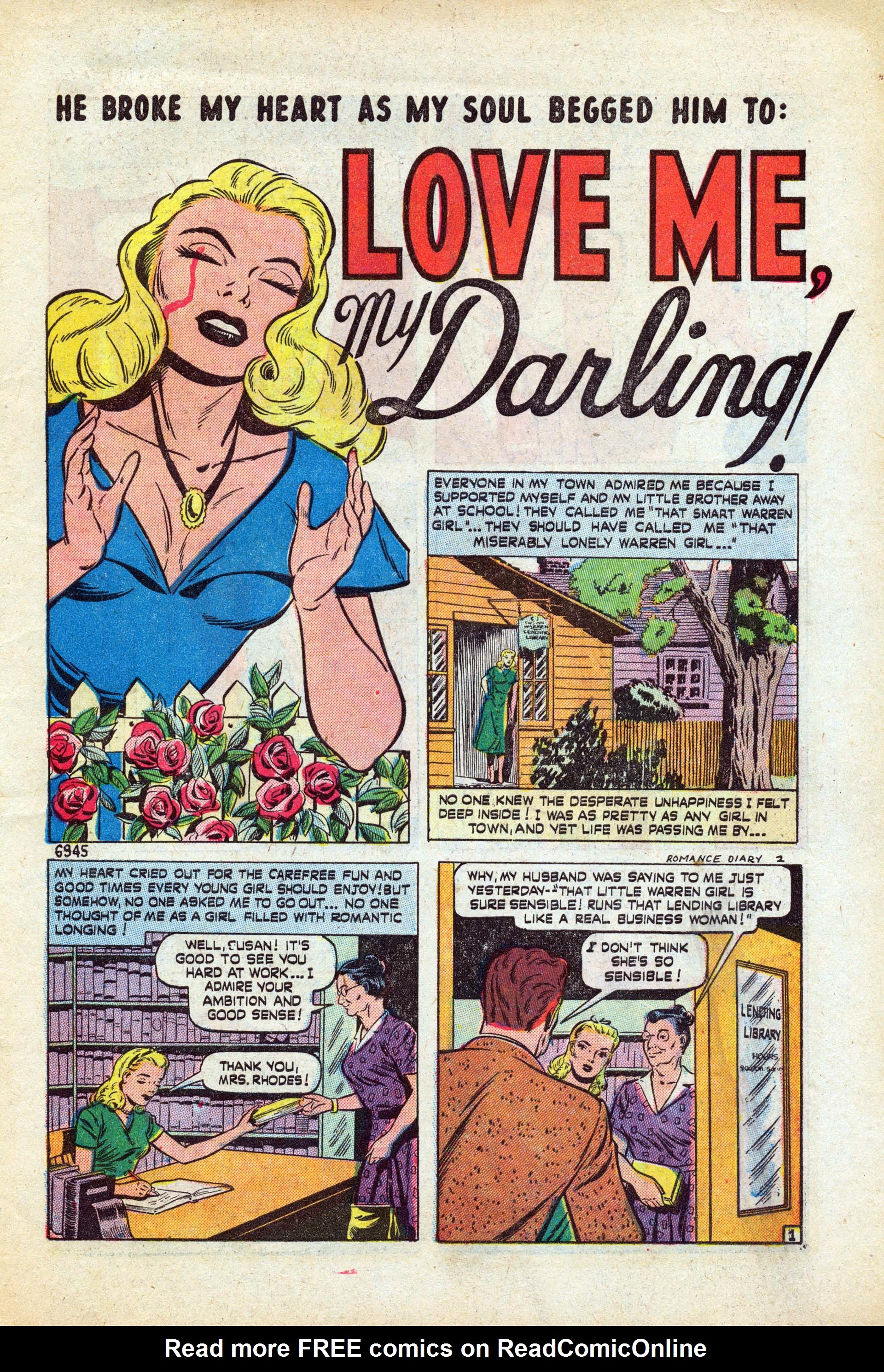 Read online Romance Diary comic -  Issue #2 - 3