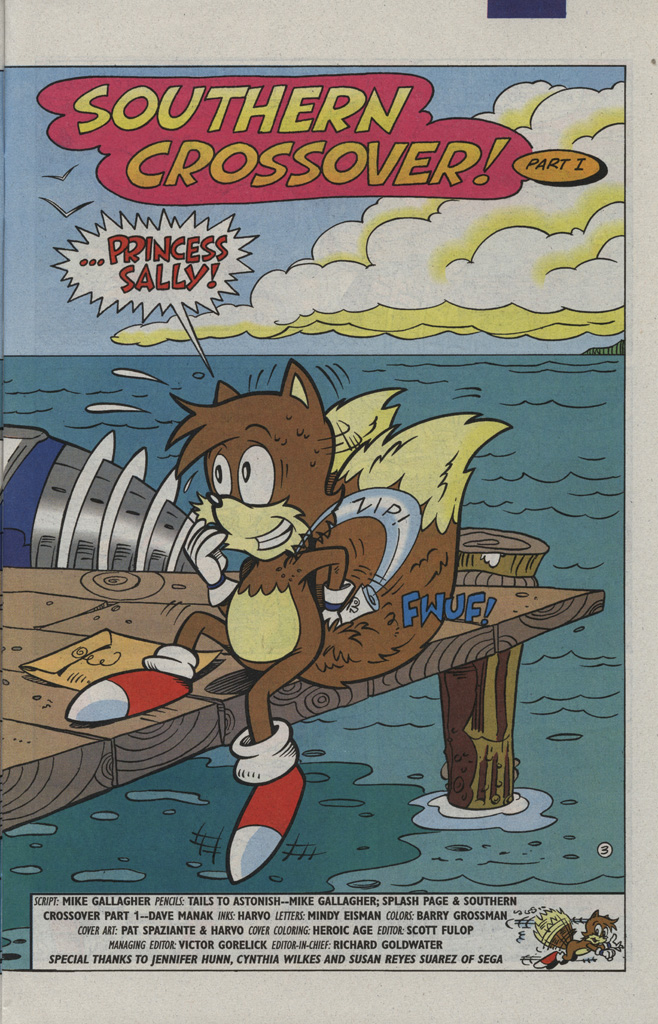 Read online Tails comic -  Issue #1 - 7