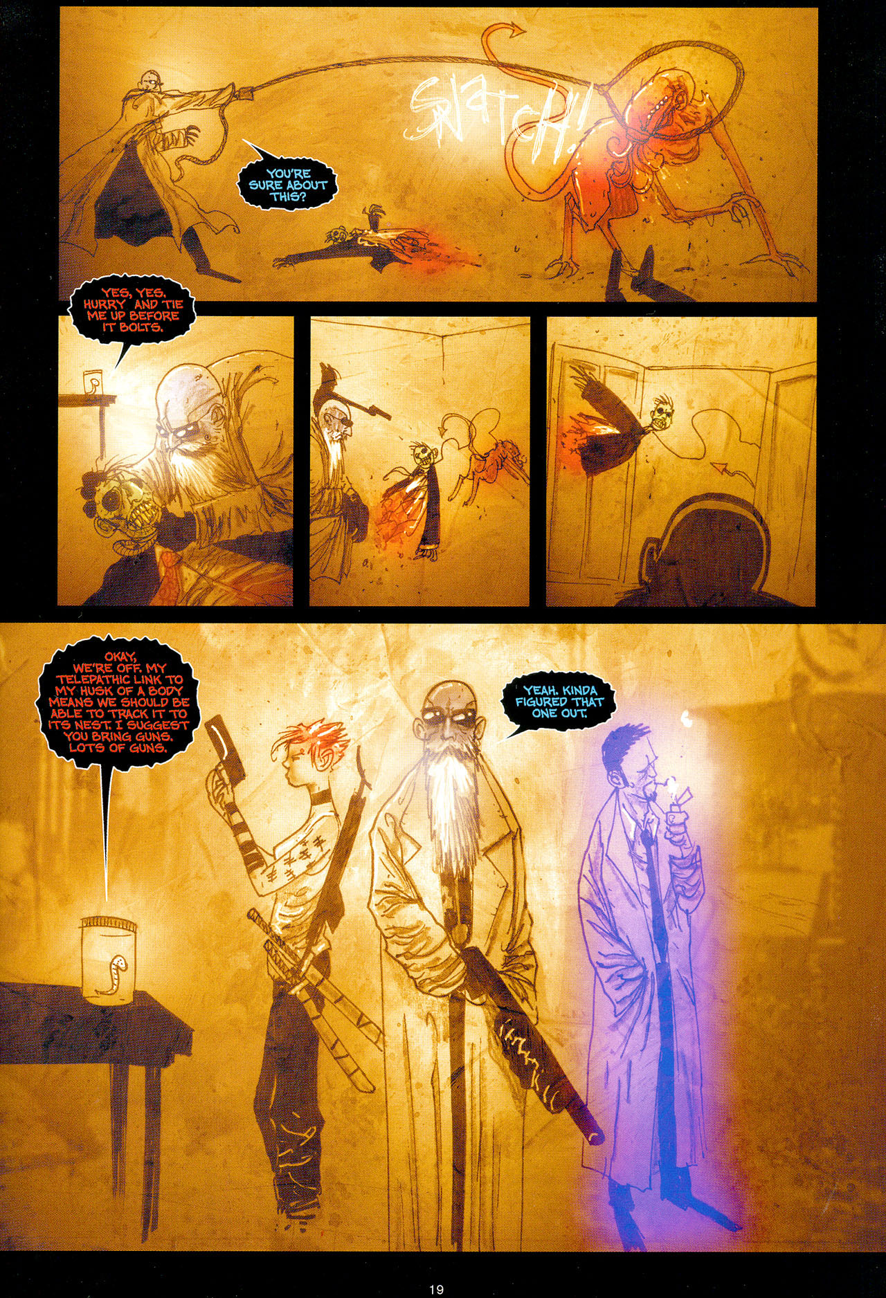 Read online Wormwood: Gentleman Corpse comic -  Issue #3 - 22
