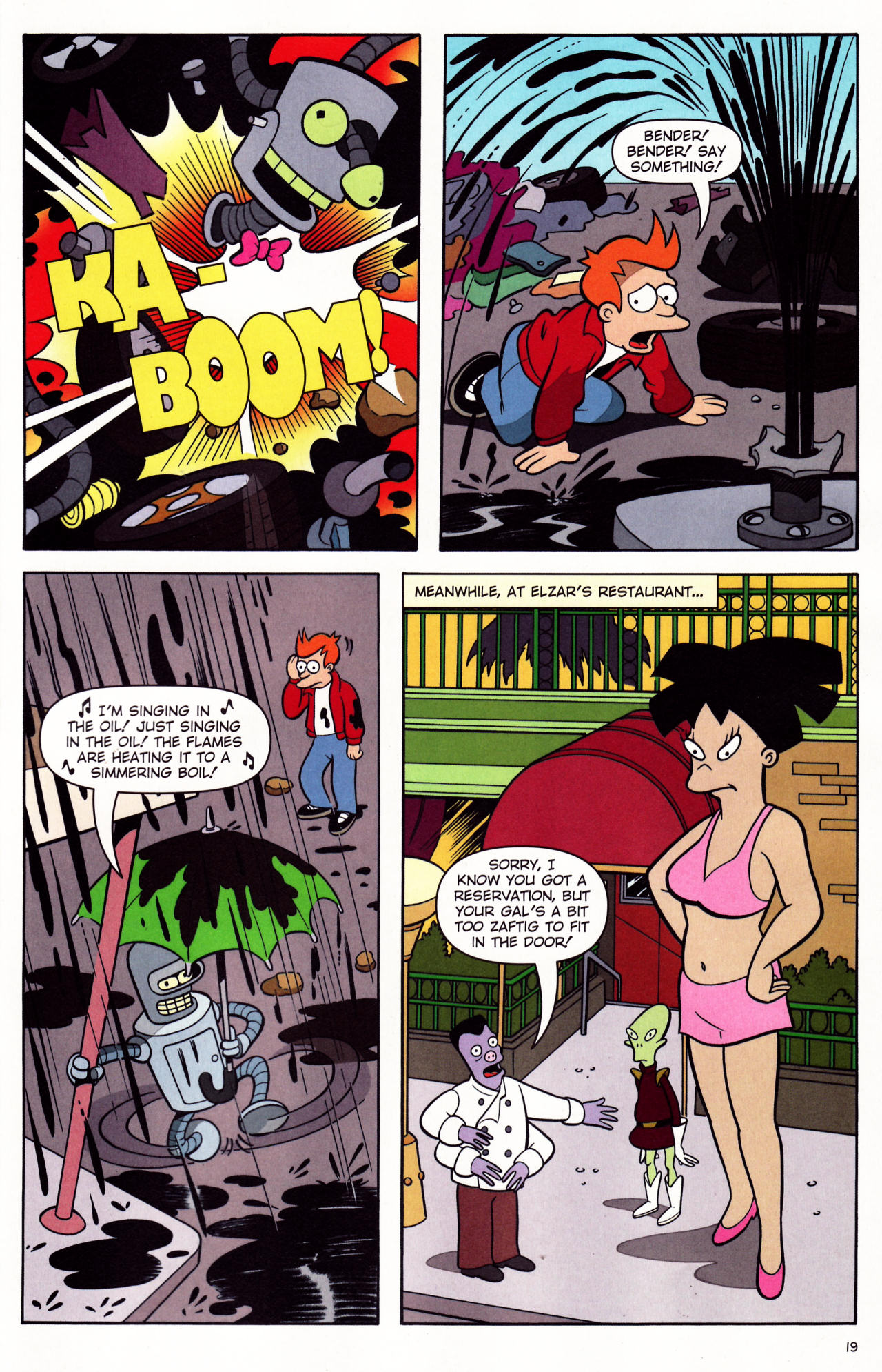 Read online Futurama Comics comic -  Issue #33 - 16