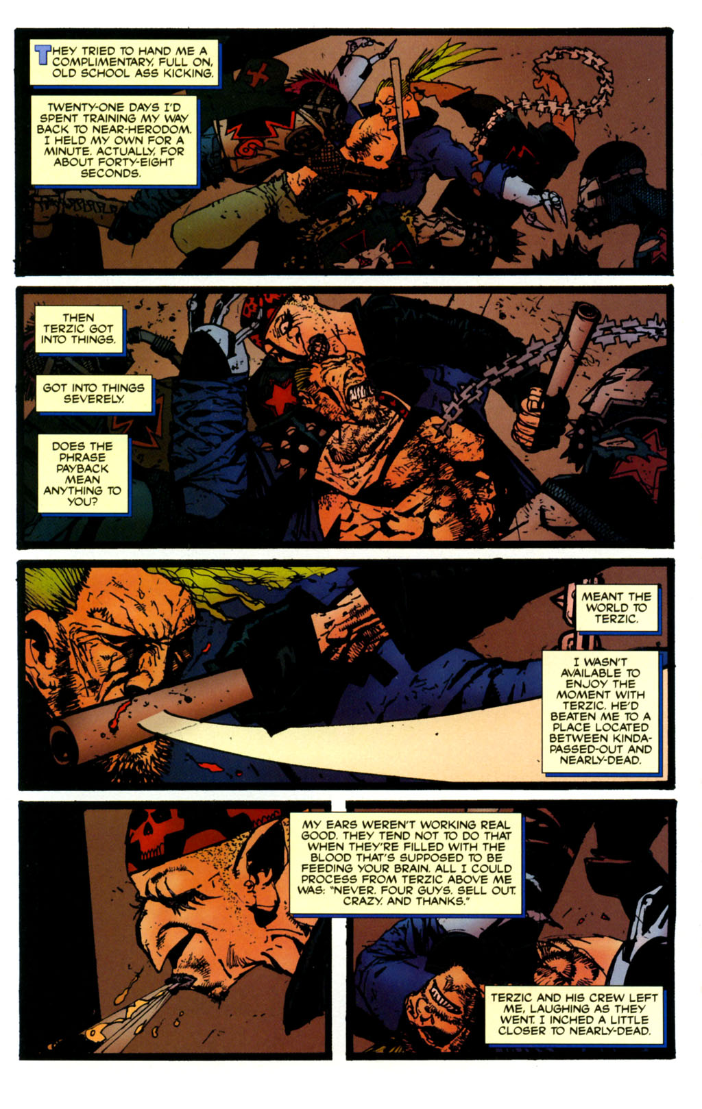 Read online The Razor's Edge comic -  Issue #4 - 17