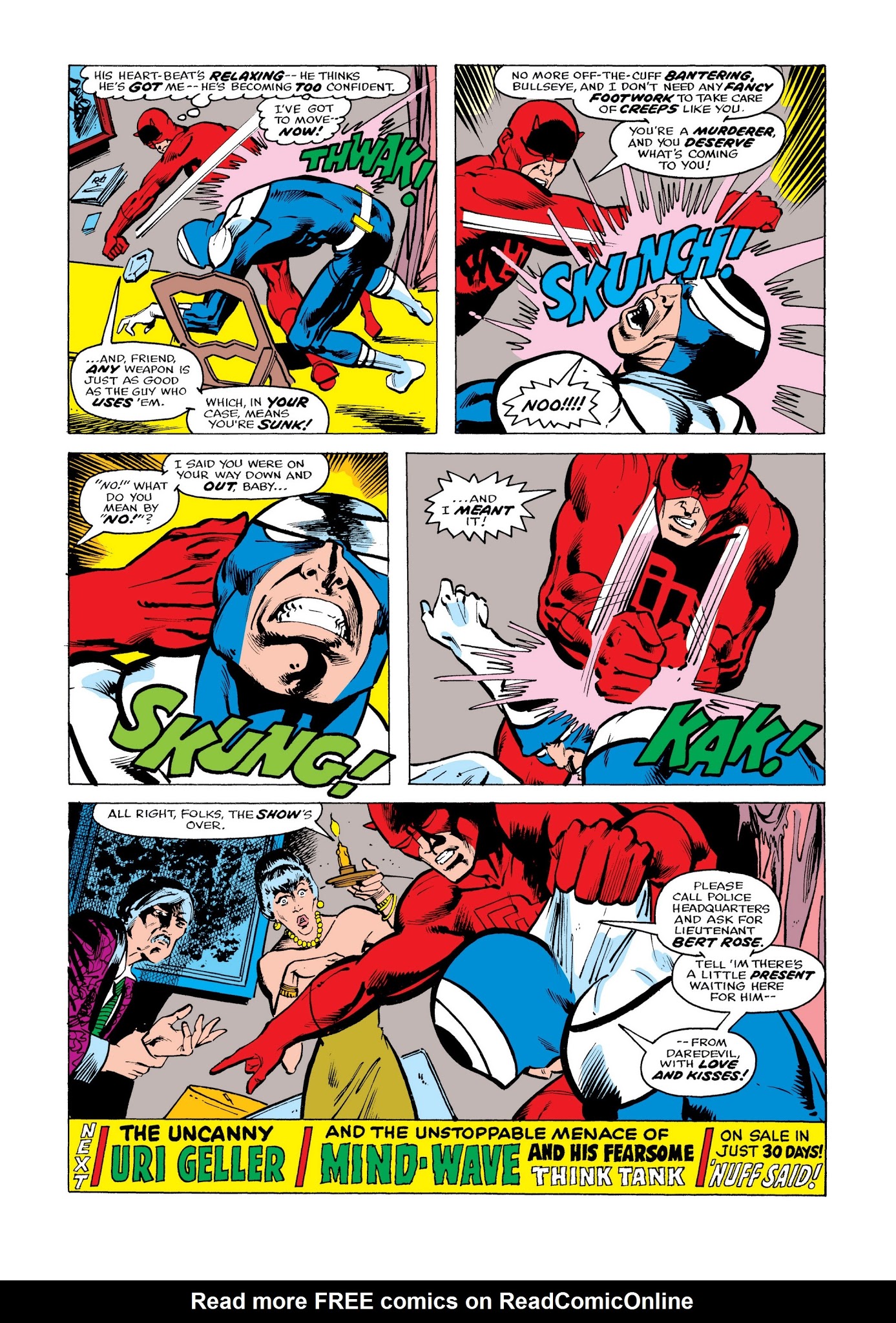Read online Marvel Masterworks: Daredevil comic -  Issue # TPB 12 - 56
