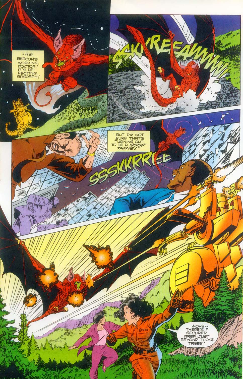 Read online Godzilla (1995) comic -  Issue #3 - 21