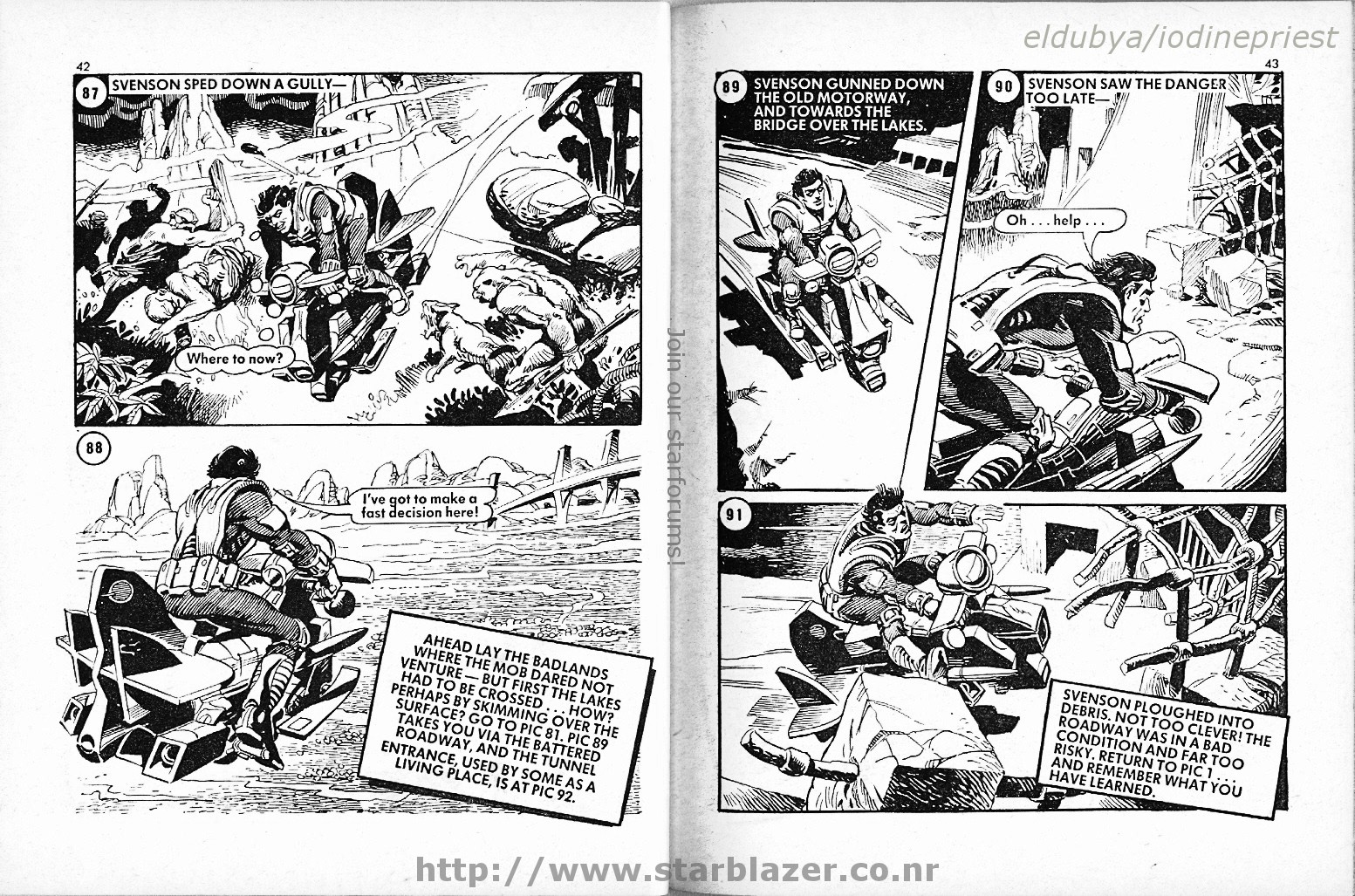 Read online Starblazer comic -  Issue #160 - 23