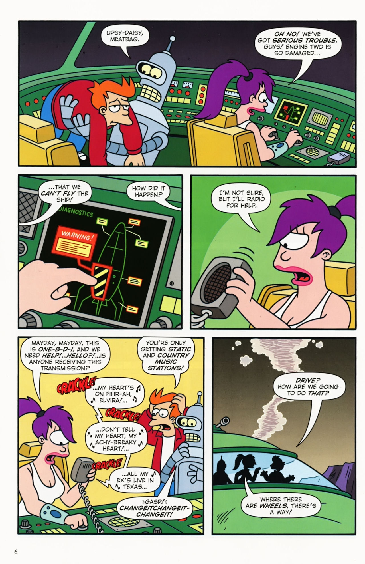 Read online Futurama Comics comic -  Issue #53 - 7