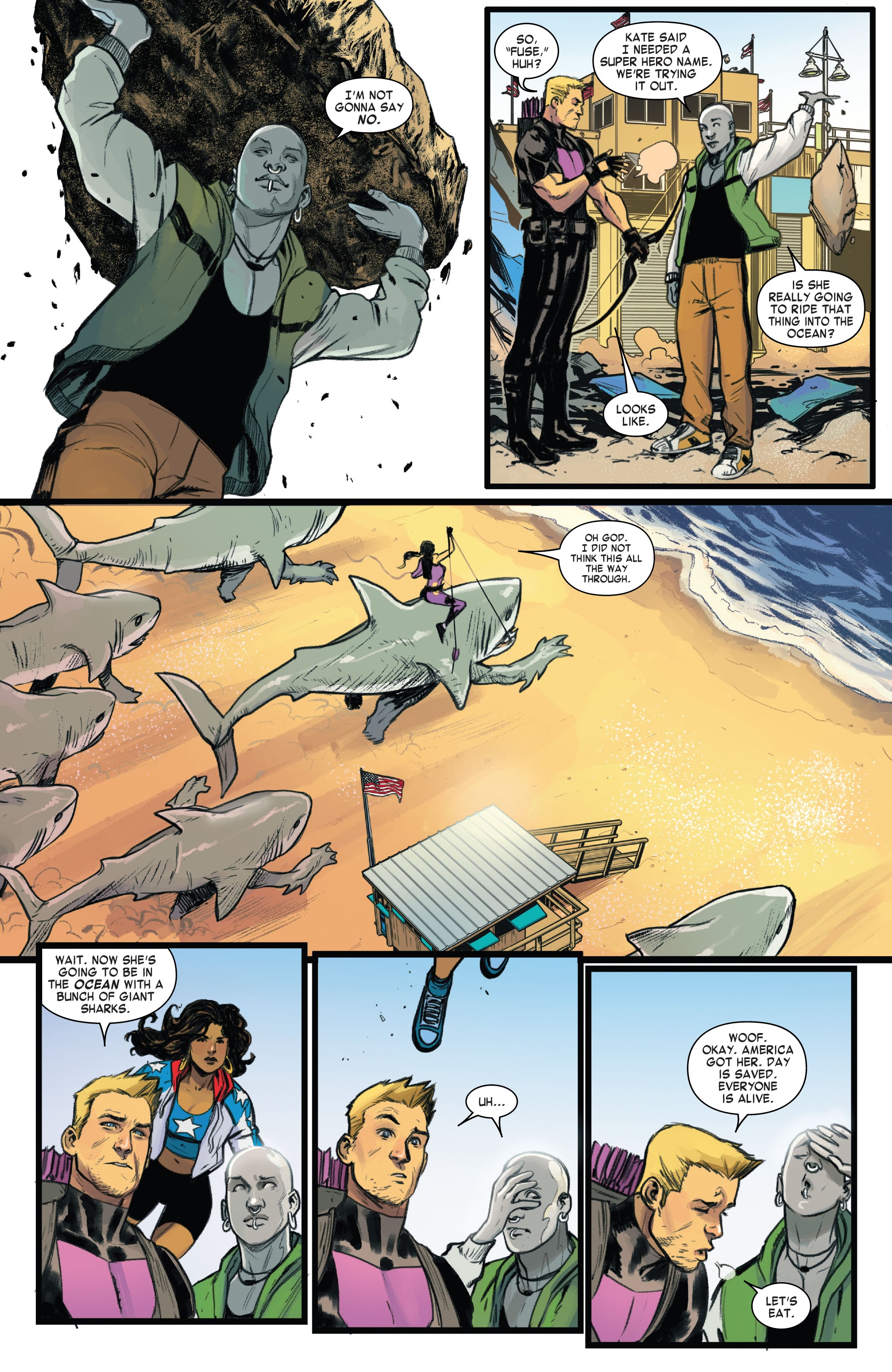 Read online Hawkeye: Go West comic -  Issue # TPB (Part 2) - 25