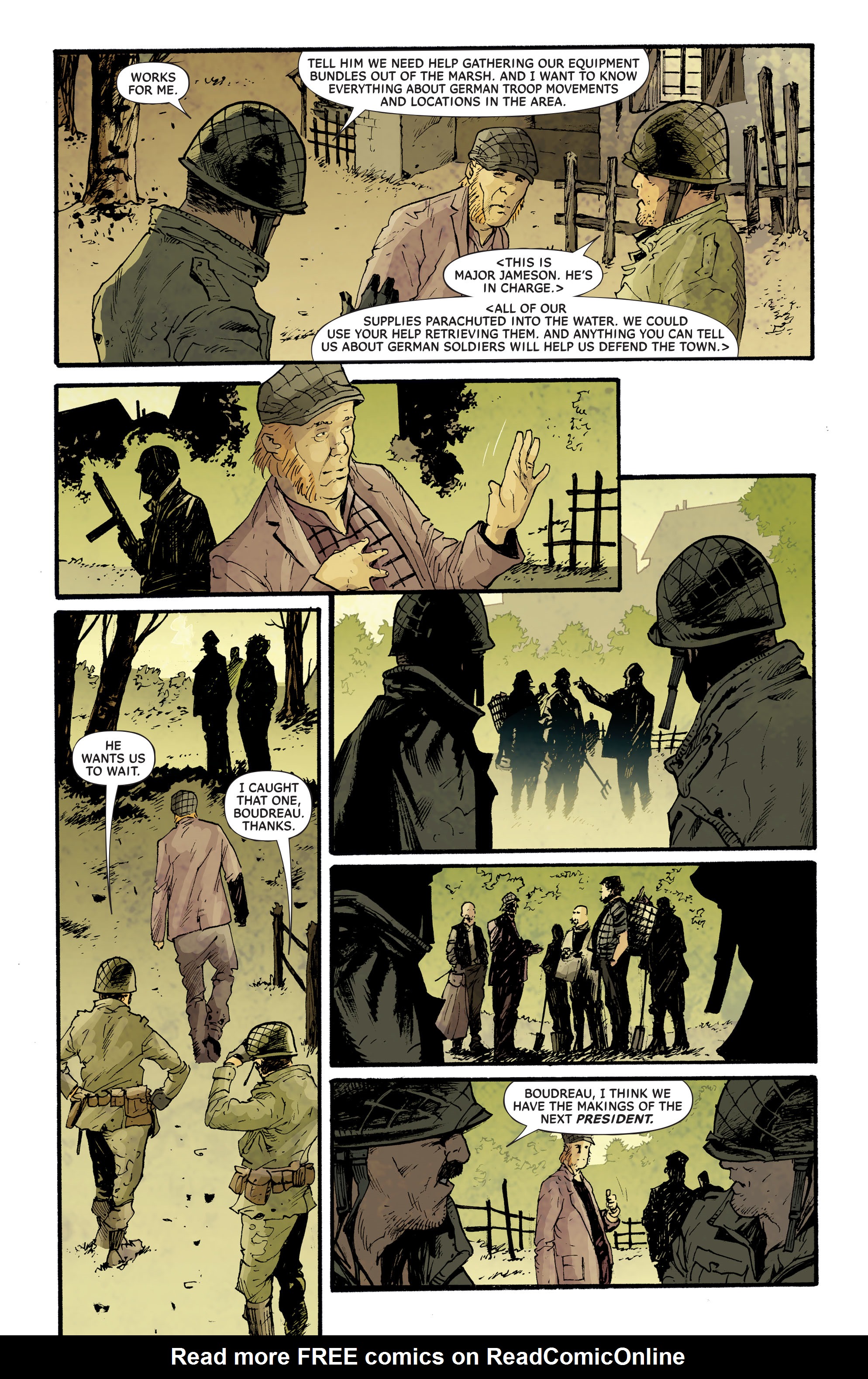 Read online Six Days: The Incredible Story of D-Day's Lost Chapter comic -  Issue # TPB - 23