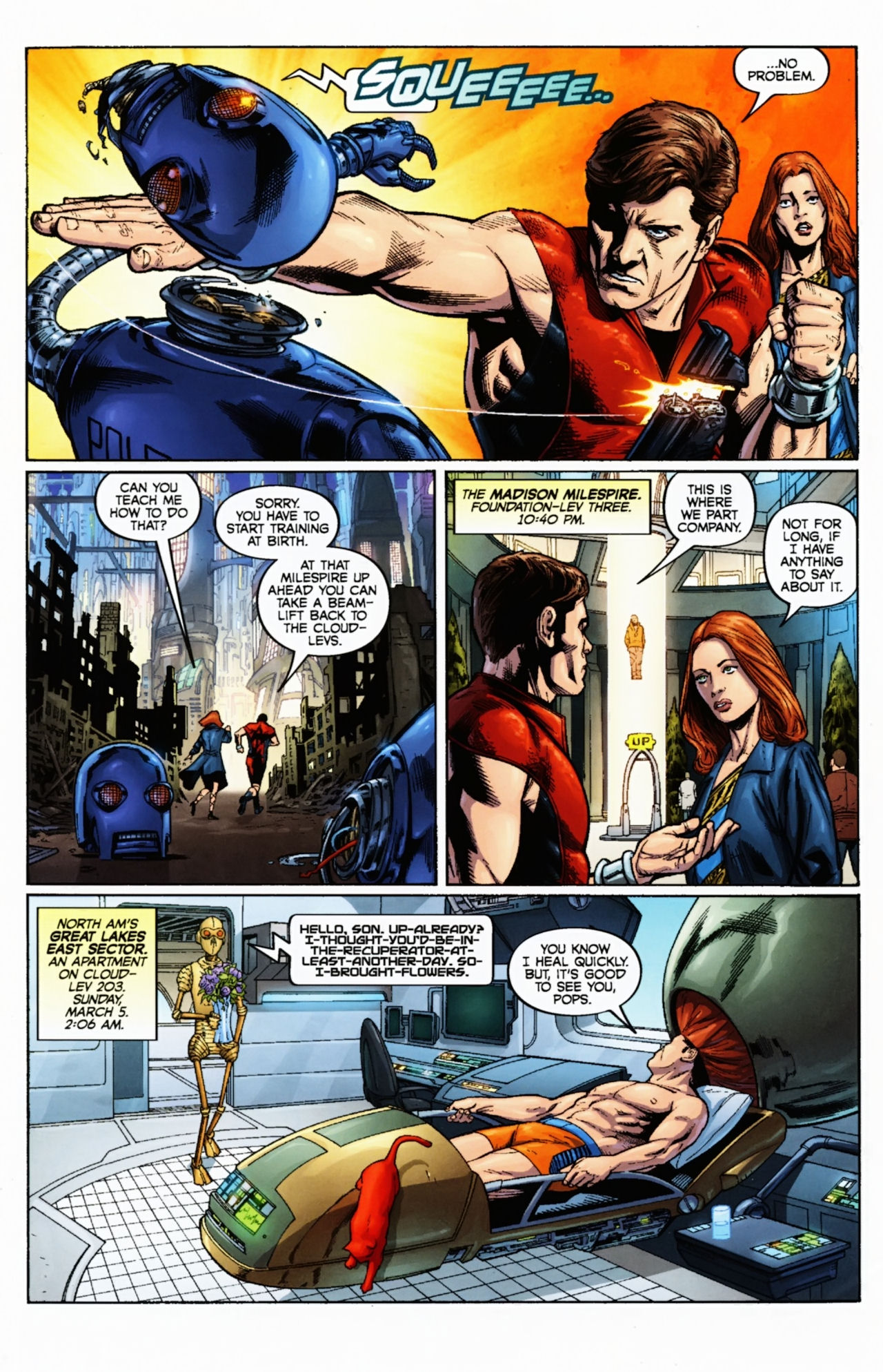 Read online Magnus, Robot Fighter (2010) comic -  Issue #4 - 4