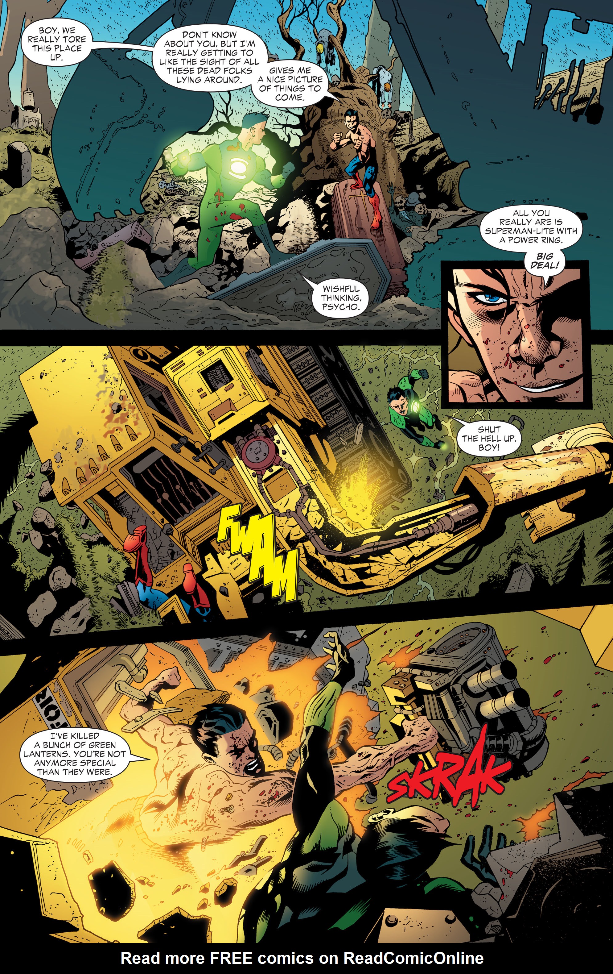 Read online Green Lantern by Geoff Johns comic -  Issue # TPB 3 (Part 3) - 97