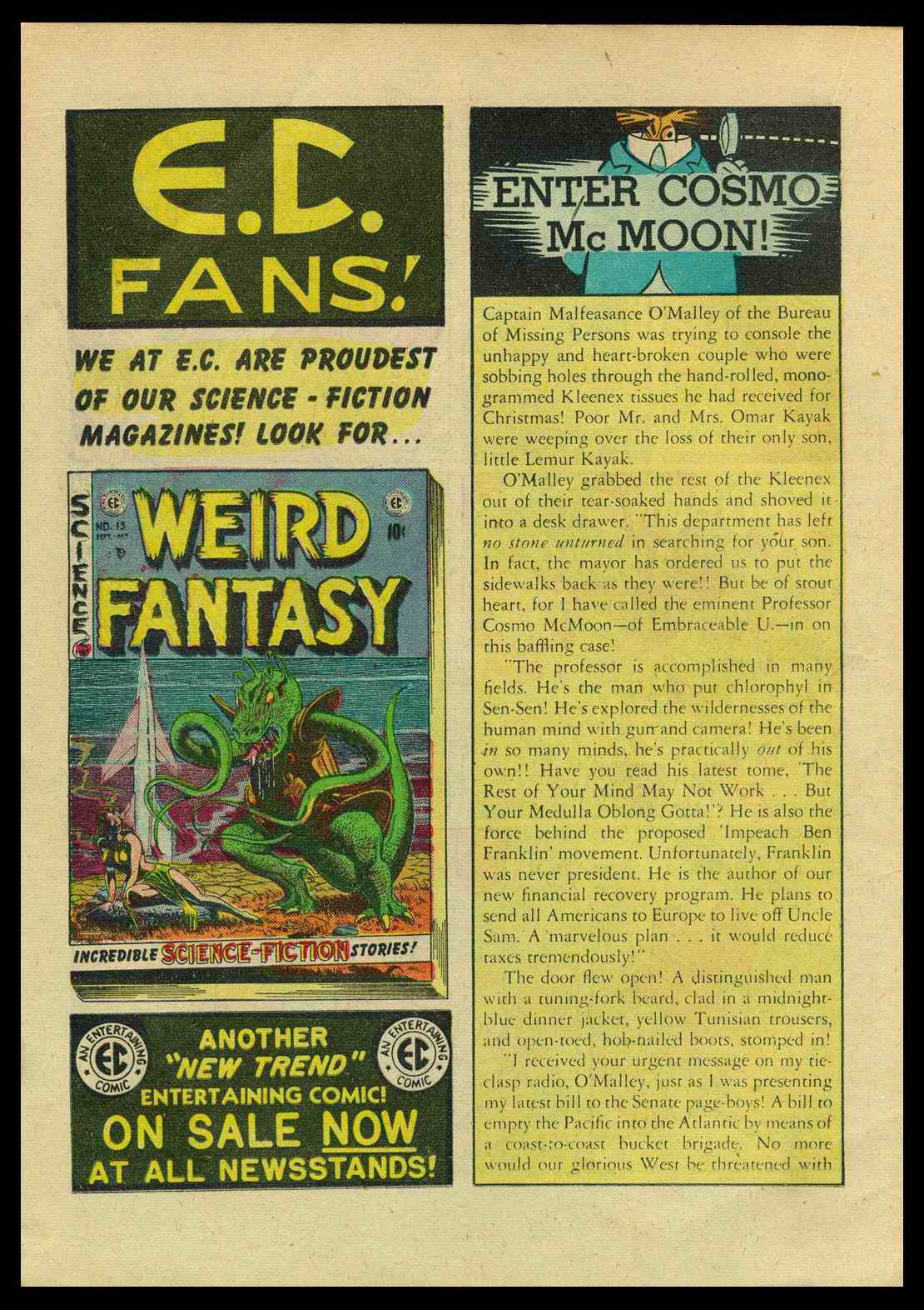 Read online MAD comic -  Issue #1 - 18