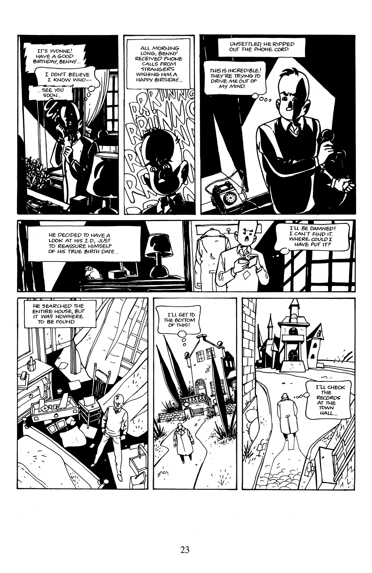 Read online Cheval Noir comic -  Issue #35 - 25