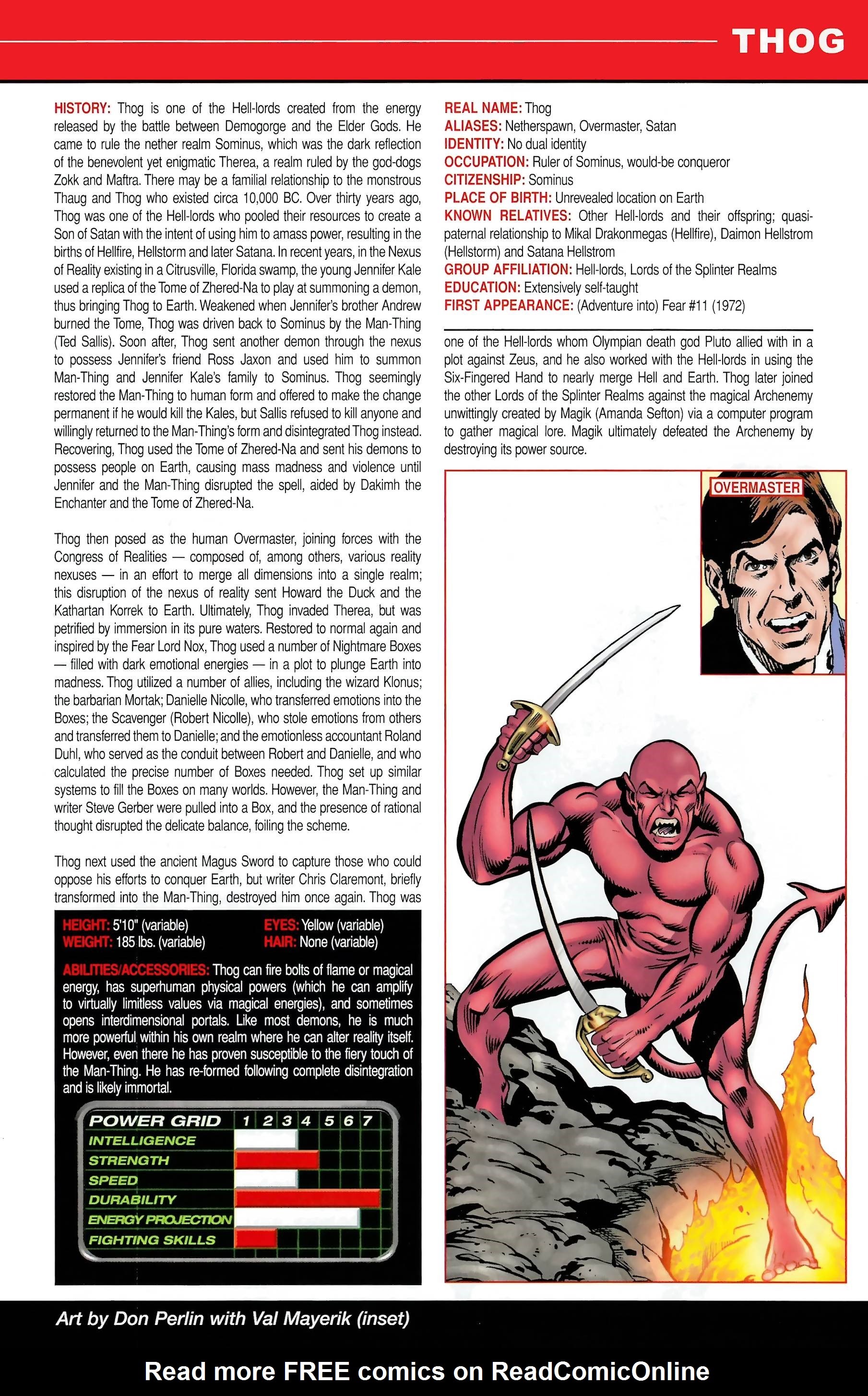 Read online Official Handbook of the Marvel Universe A to Z comic -  Issue # TPB 12 (Part 1) - 27