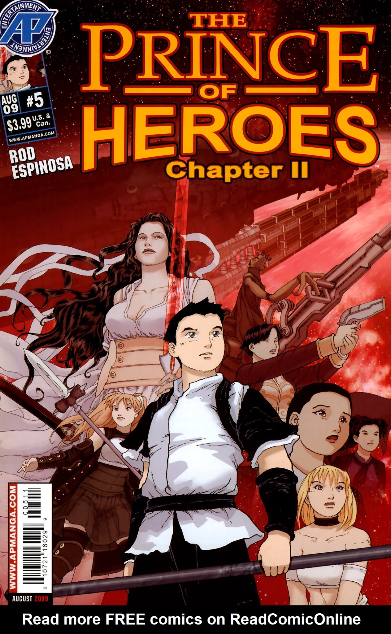 Read online The Prince Of Heroes: Chapter II comic -  Issue #5 - 1