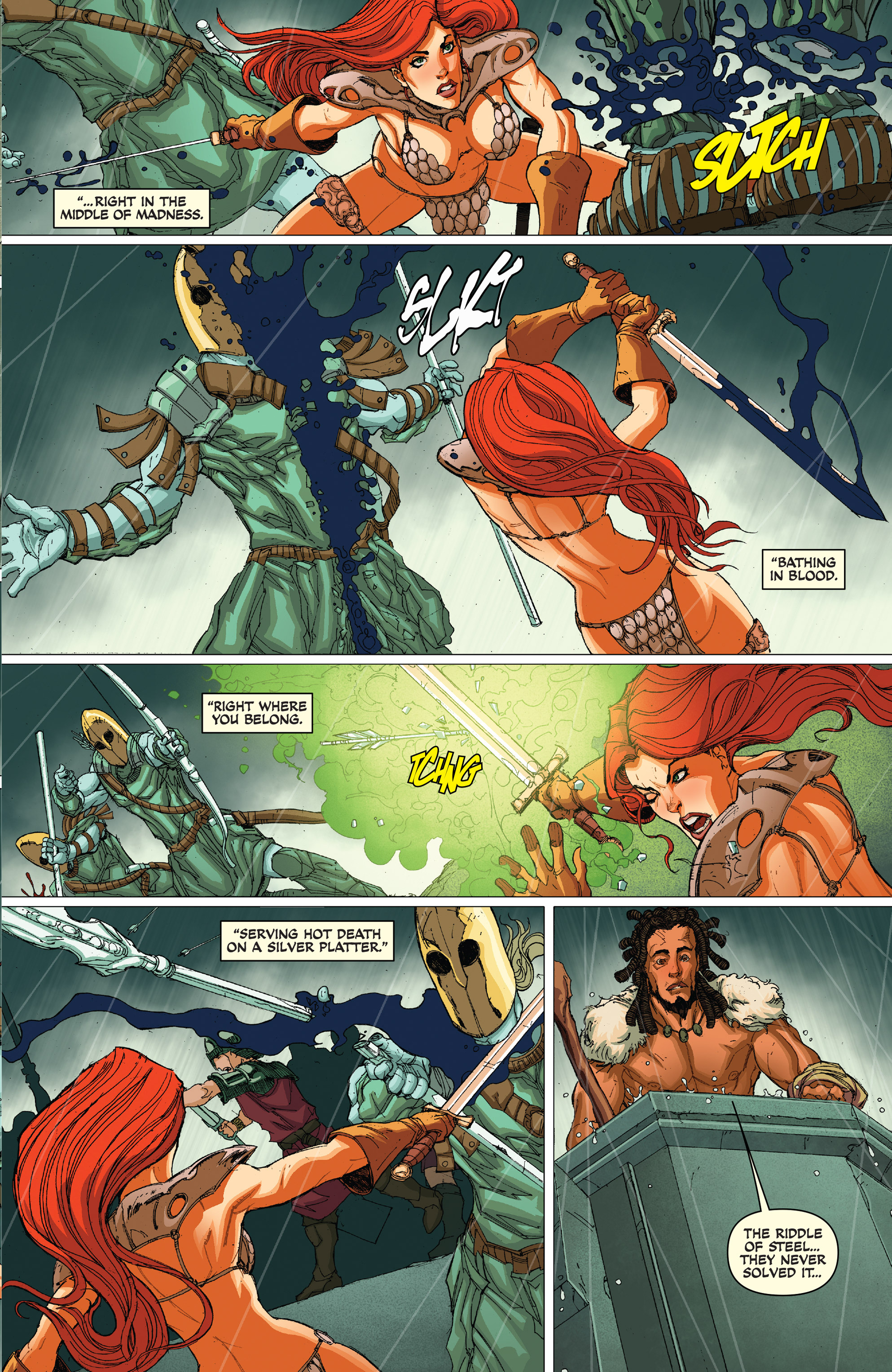Read online Red Sonja: Atlantis Rises comic -  Issue #2 - 6
