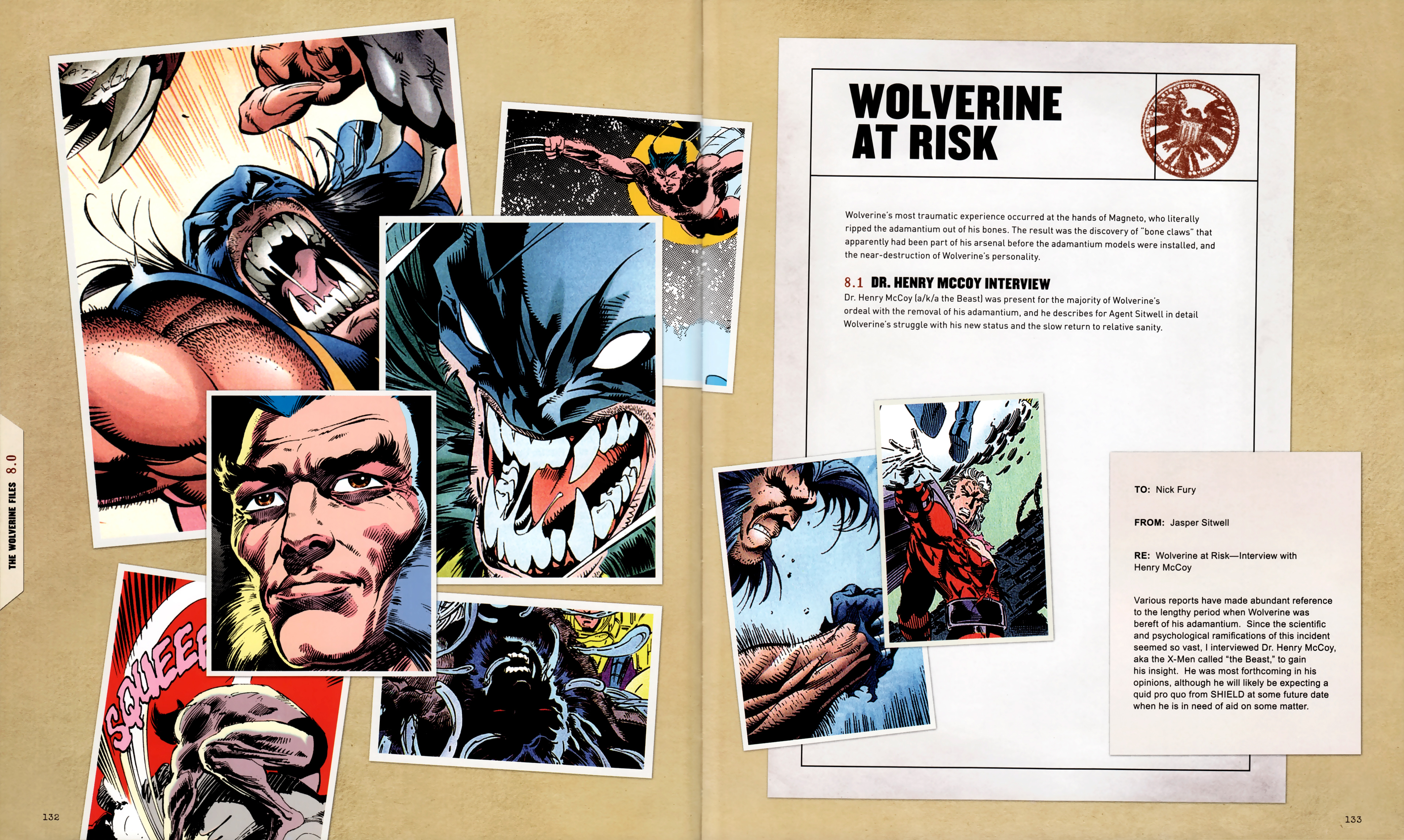 Read online The Wolverine Files comic -  Issue # TPB - 122