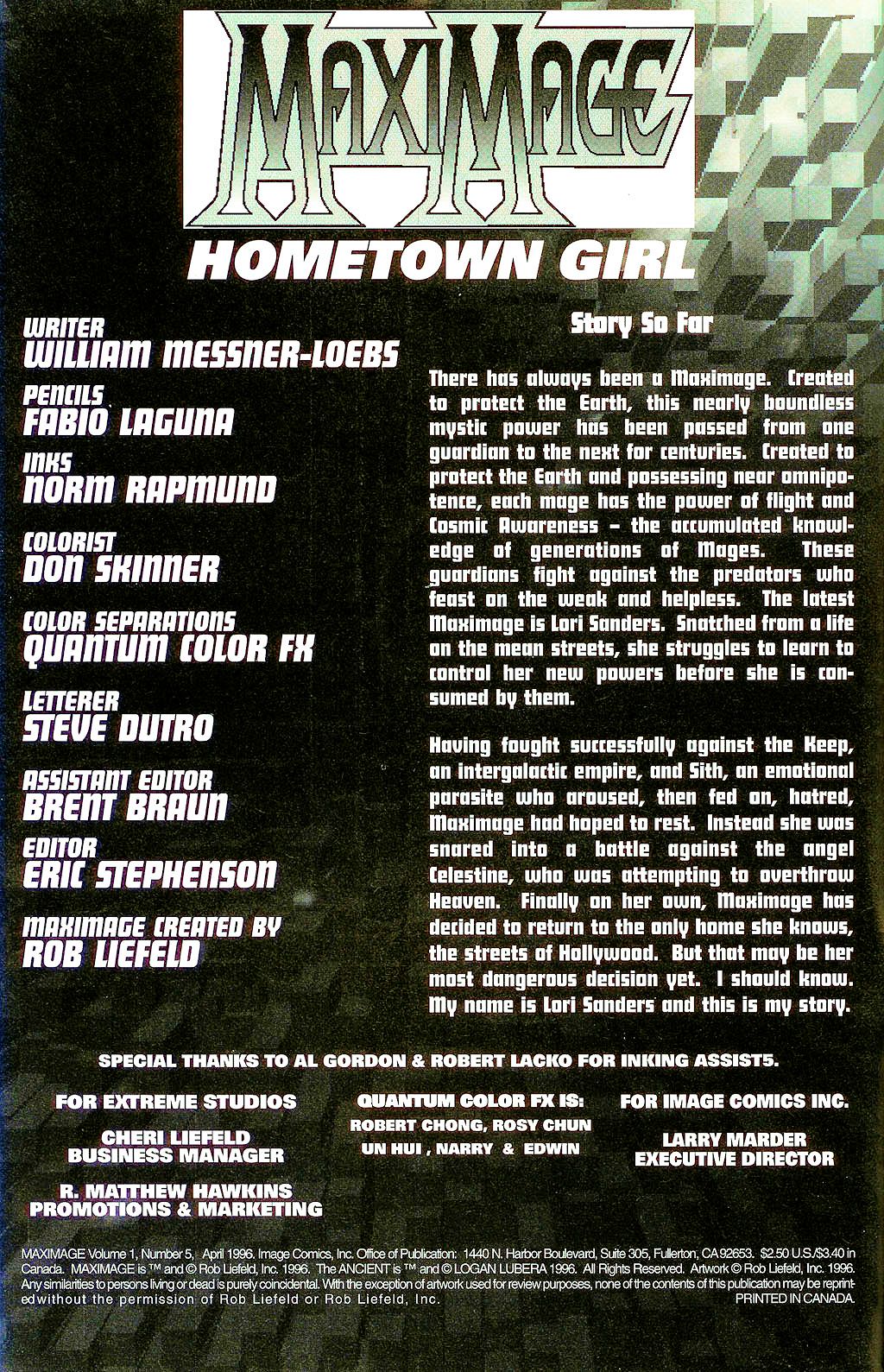 Read online MaxiMage comic -  Issue #5 - 2