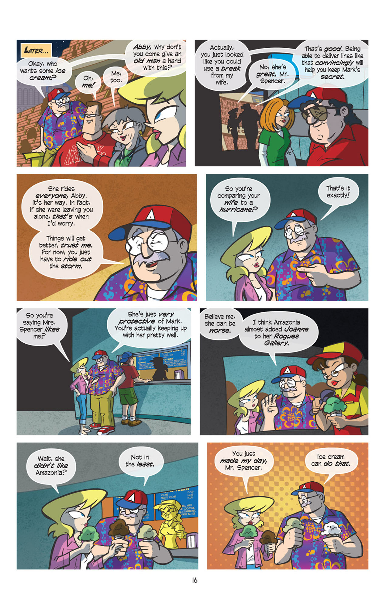 Read online Love and Capes comic -  Issue #5 - 17