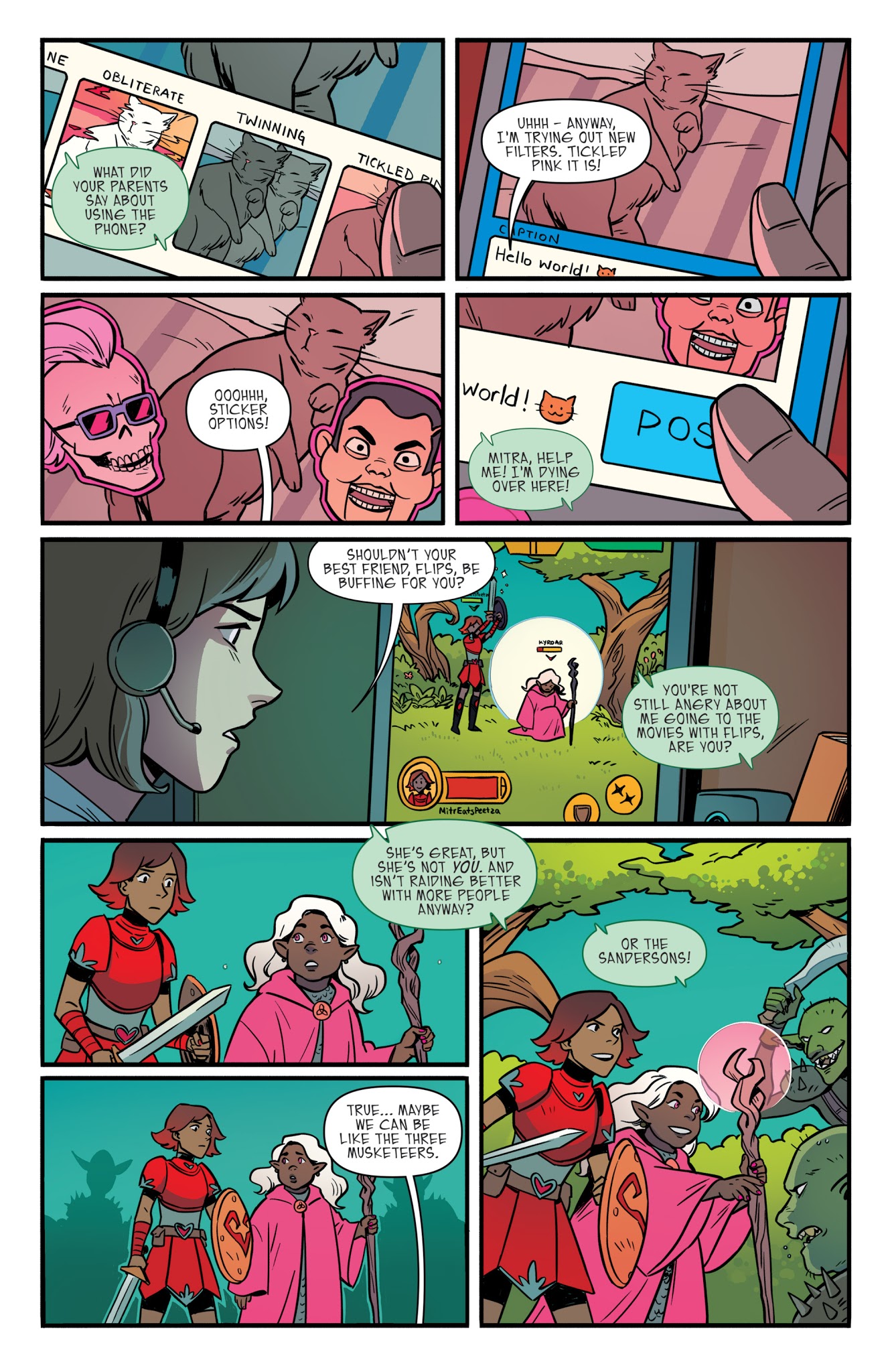 Read online Goosebumps: Download and Die comic -  Issue #1 - 15