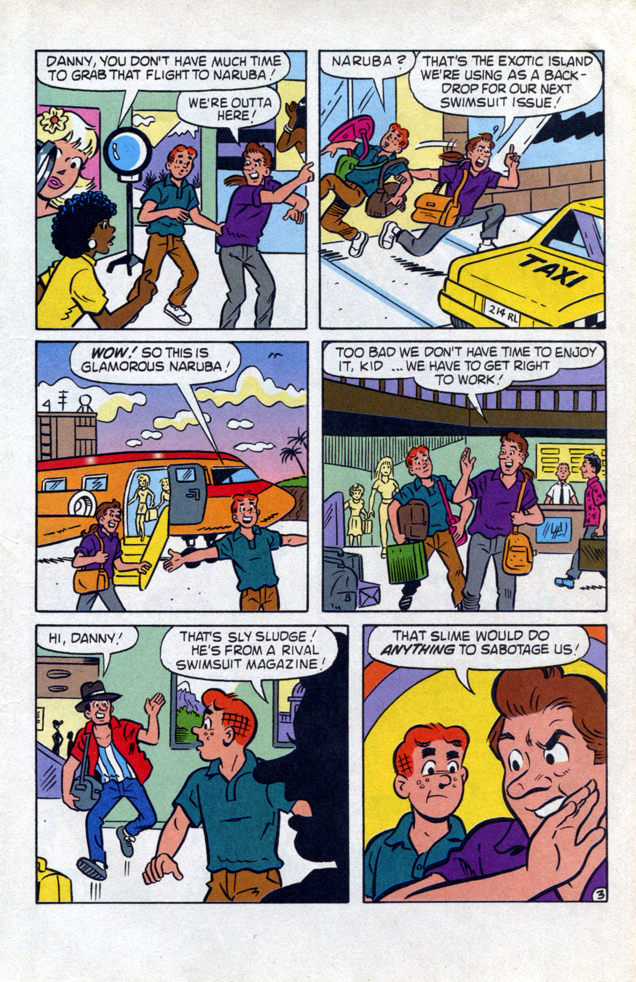 Read online Archie's Vacation Special comic -  Issue #4 - 5