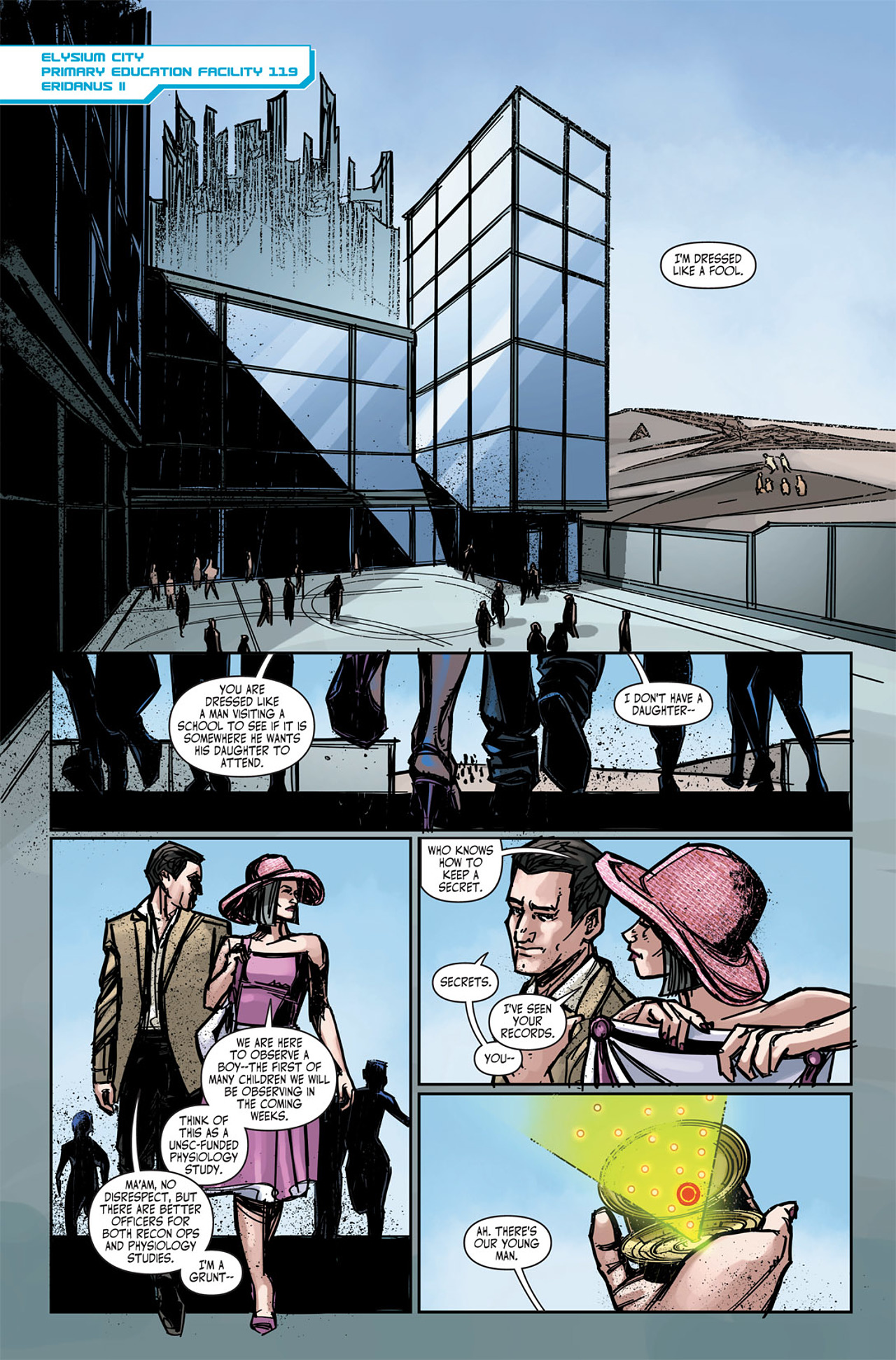 Read online Halo: Fall Of Reach - Boot Camp comic -  Issue # Full - 17