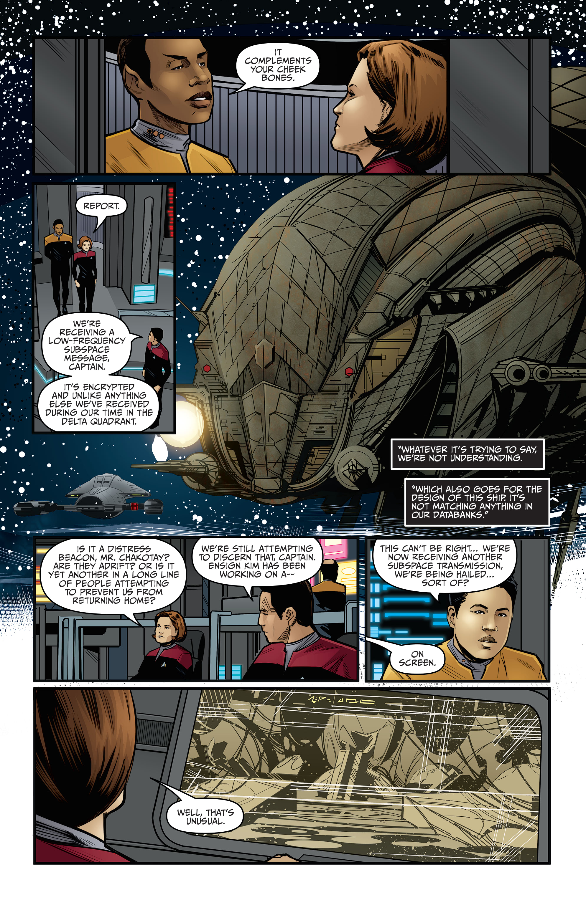 Read online Star Trek: Voyager—Seven’s Reckoning comic -  Issue #1 - 6