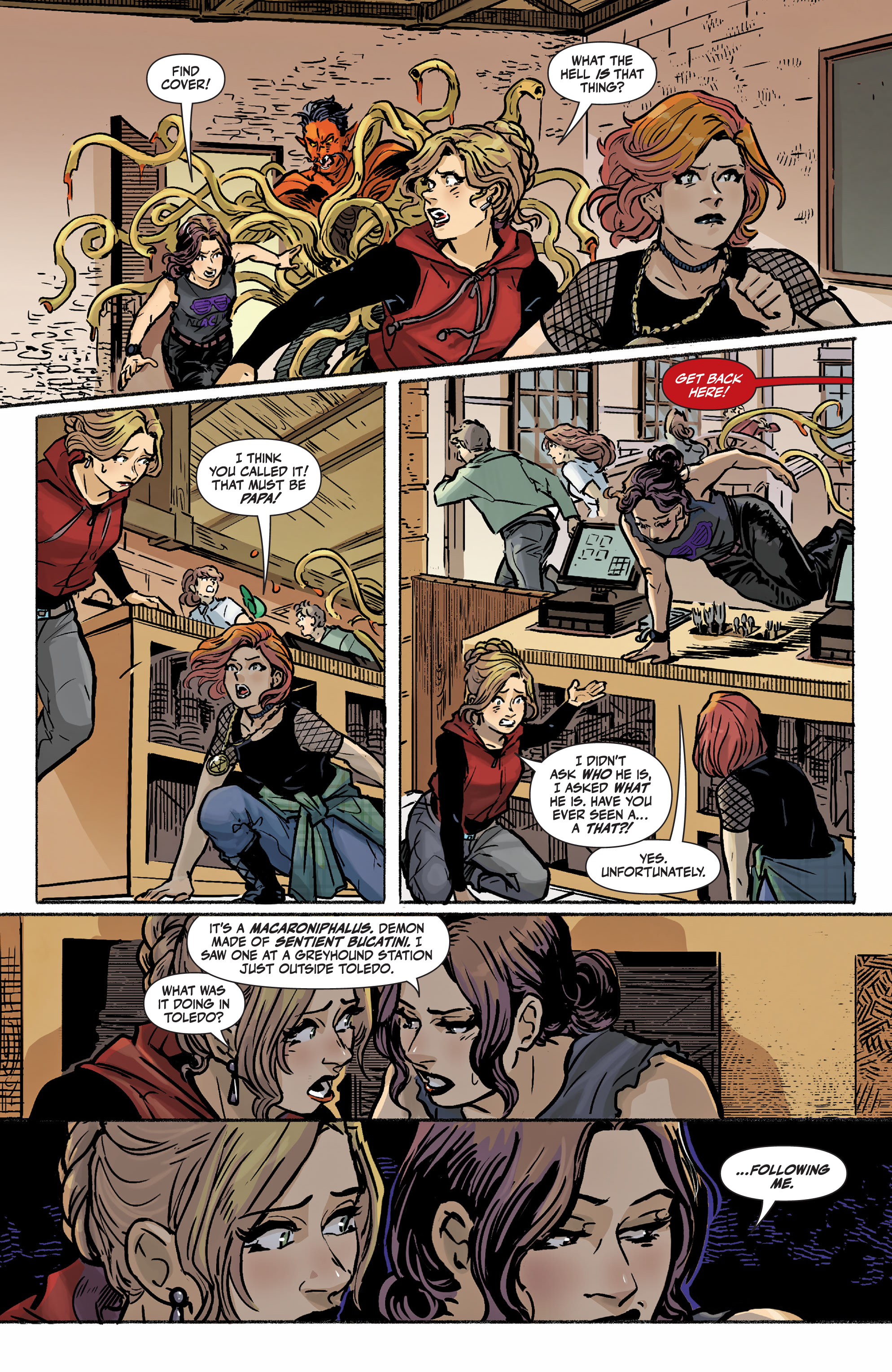 Read online The Vampire Slayer comic -  Issue #5 - 4