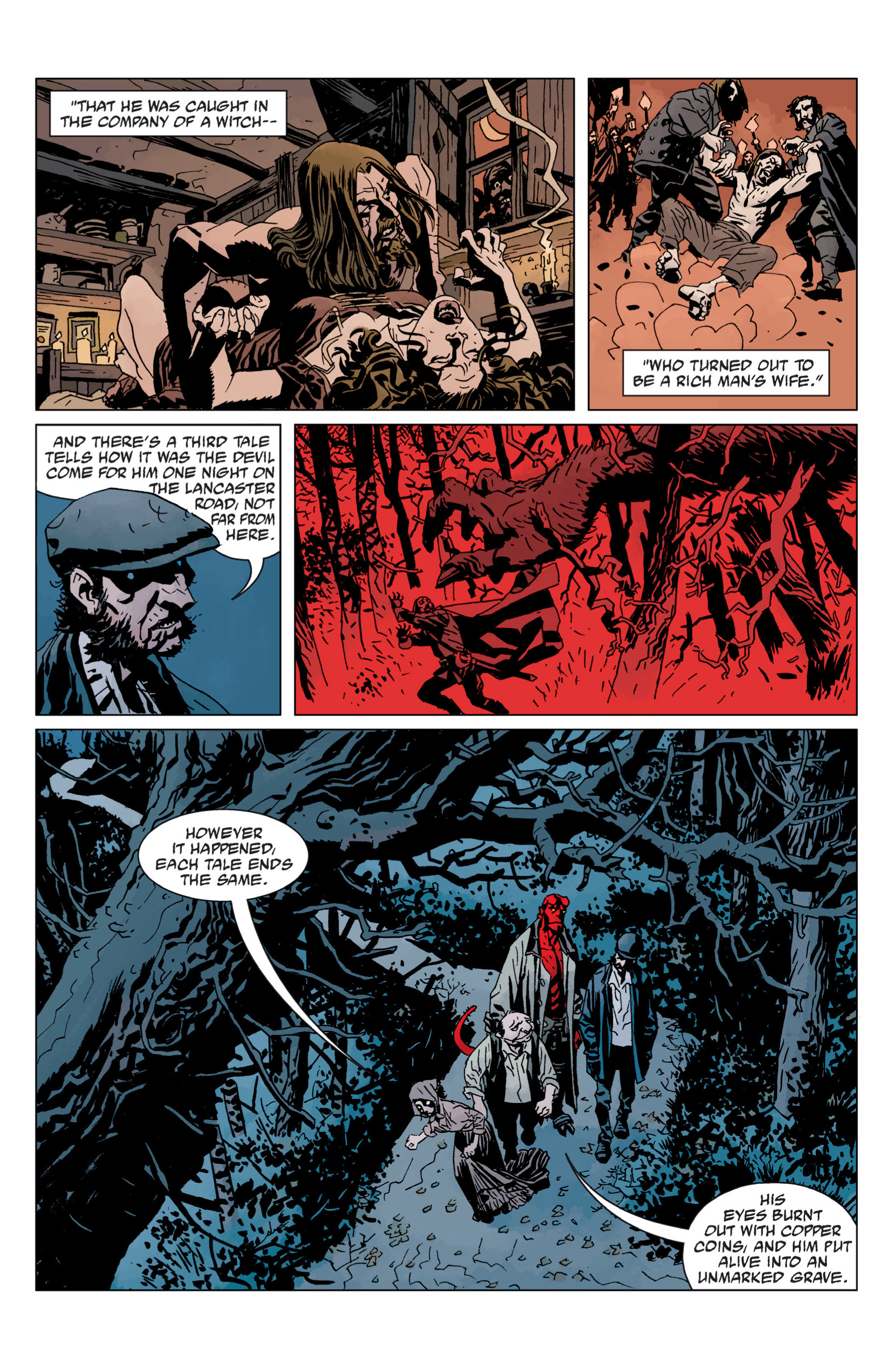 Read online Hellboy comic -  Issue #8 - 28