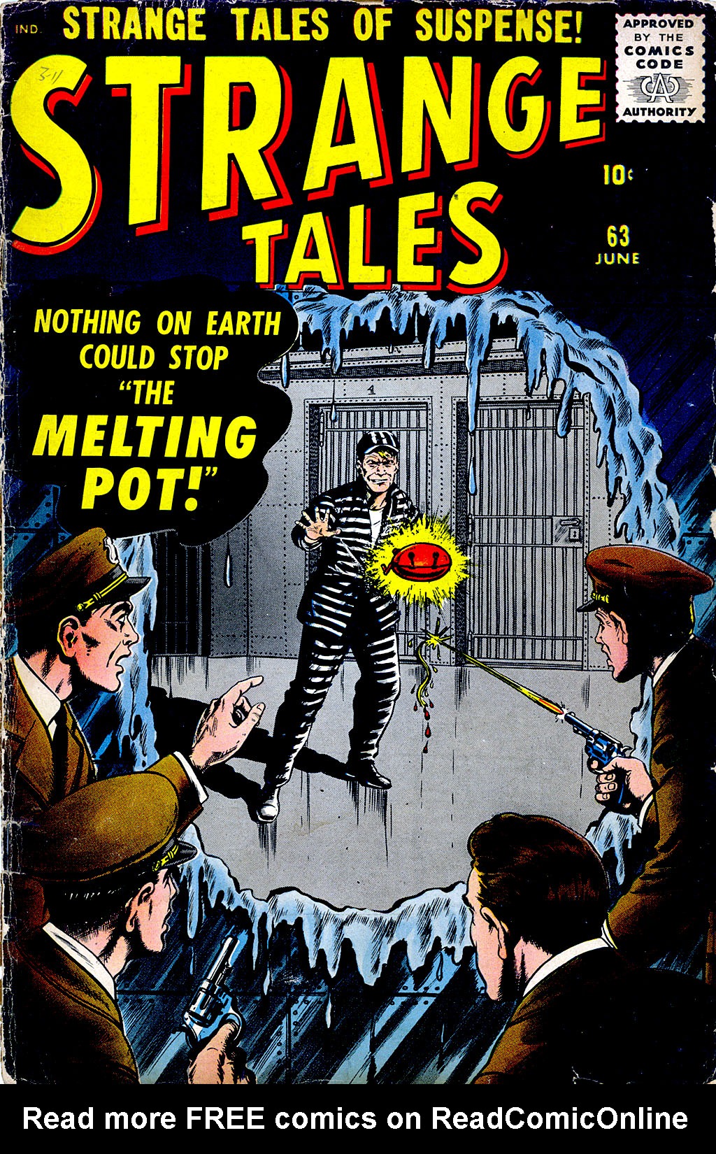 Read online Strange Tales (1951) comic -  Issue #63 - 1