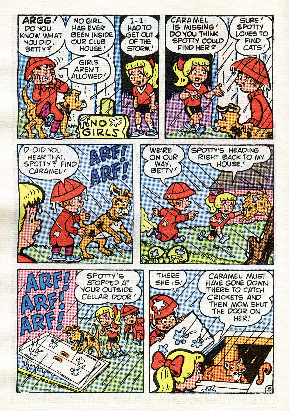Read online Little Archie Comics Digest Magazine comic -  Issue #44 - 105