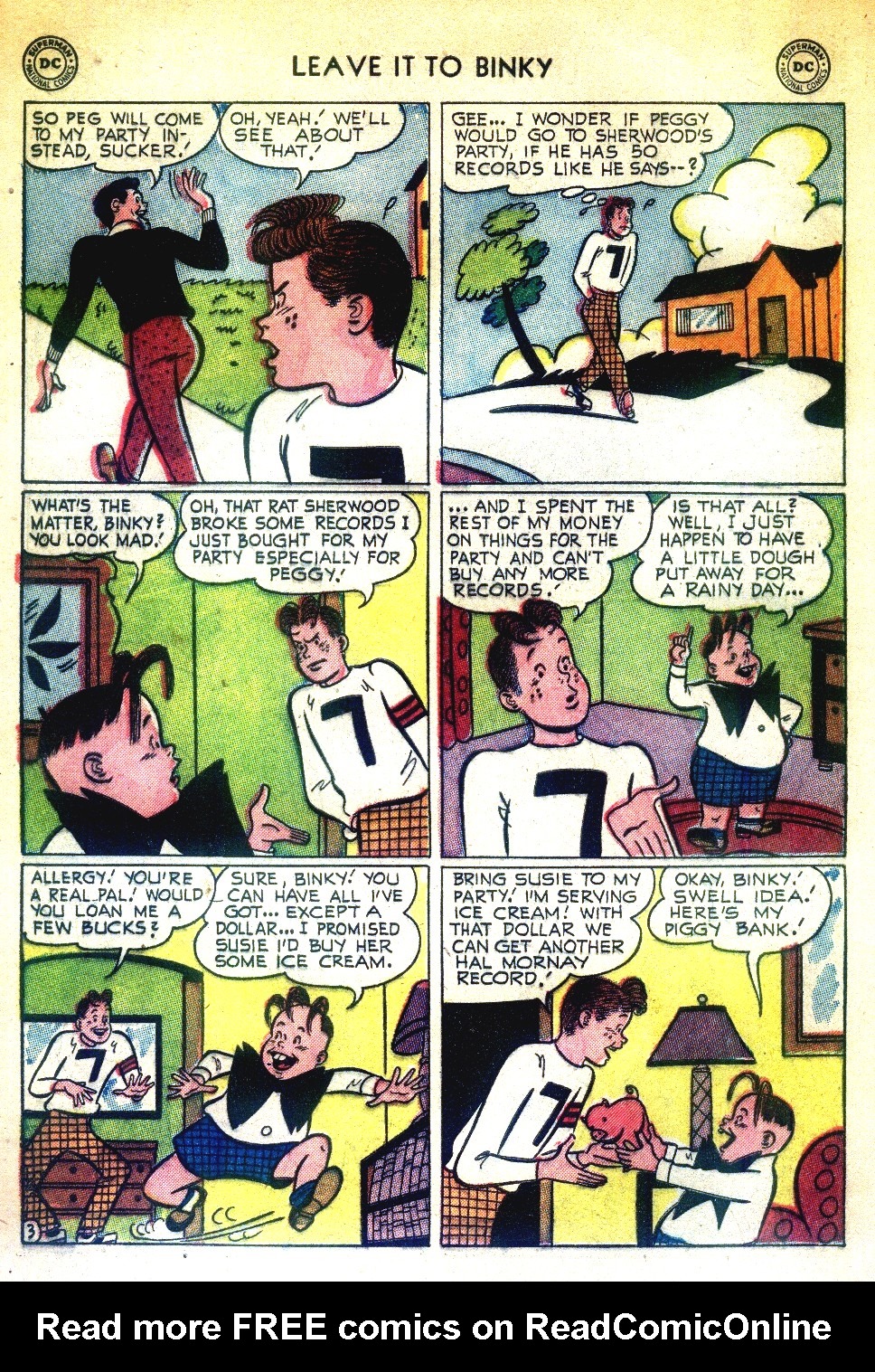 Read online Leave it to Binky comic -  Issue #35 - 38