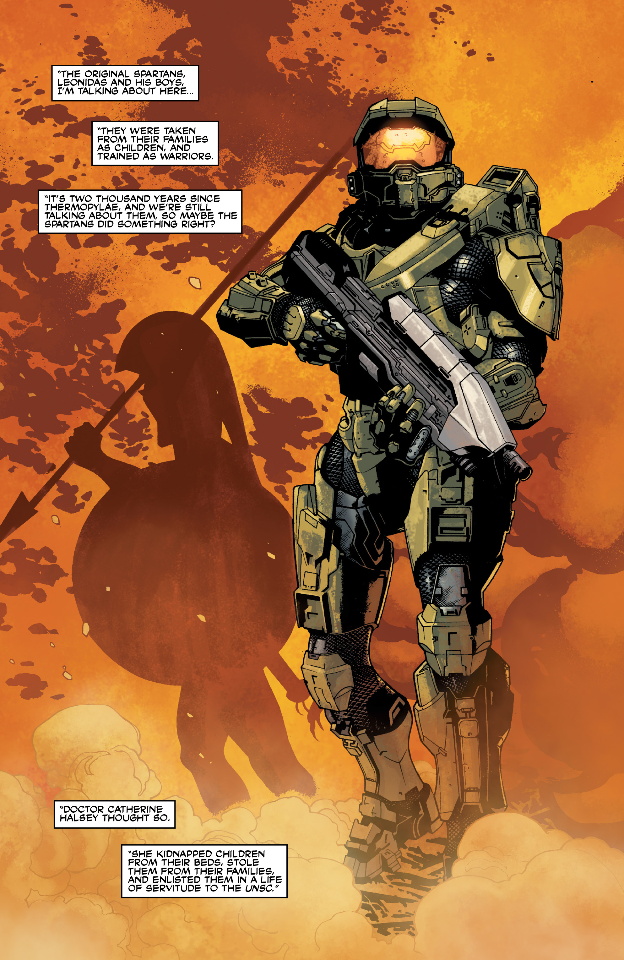 Read online Halo: Initiation comic -  Issue # _TPB - 10