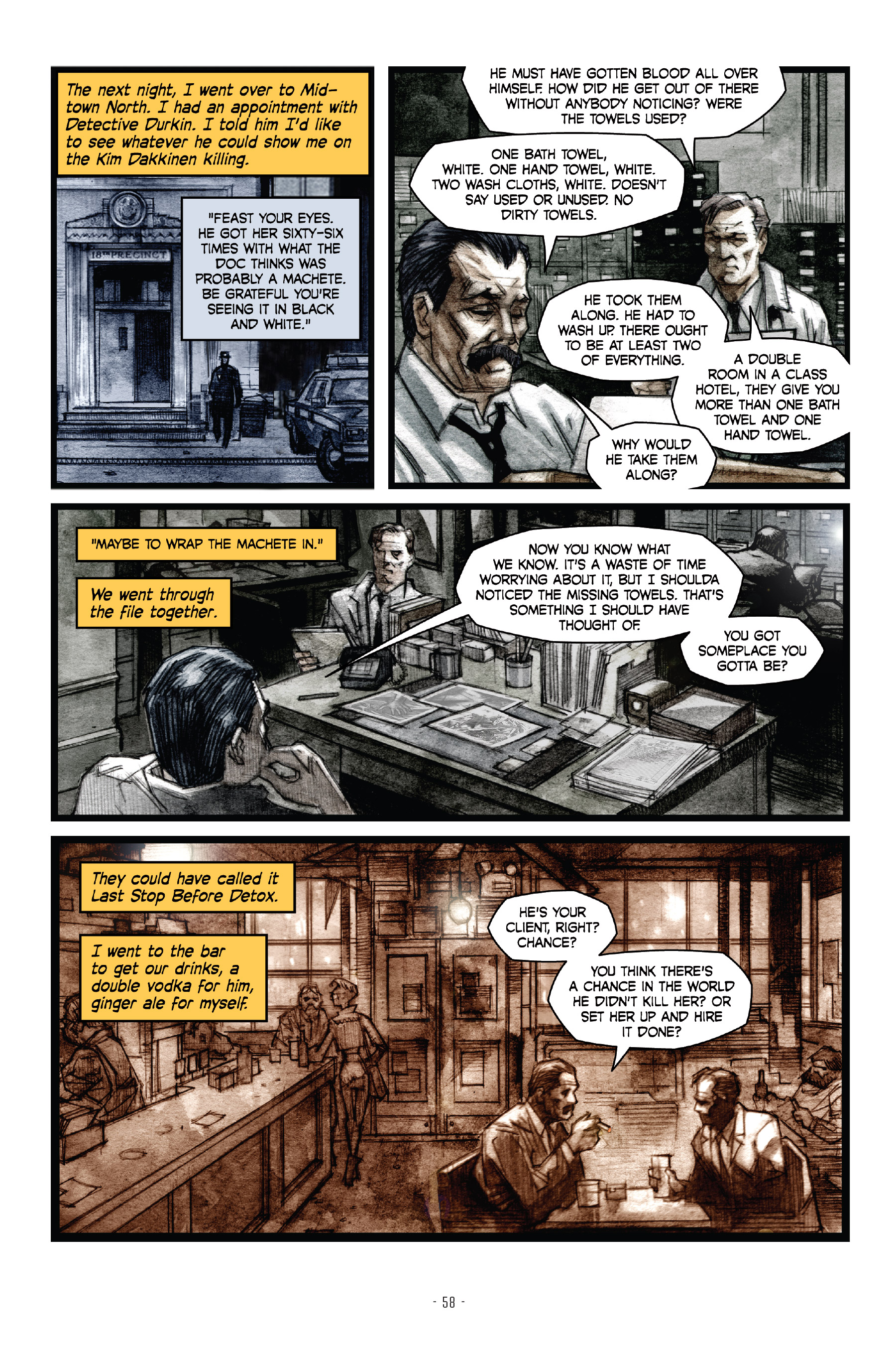 Read online Eight Million Ways To Die comic -  Issue # TPB - 57