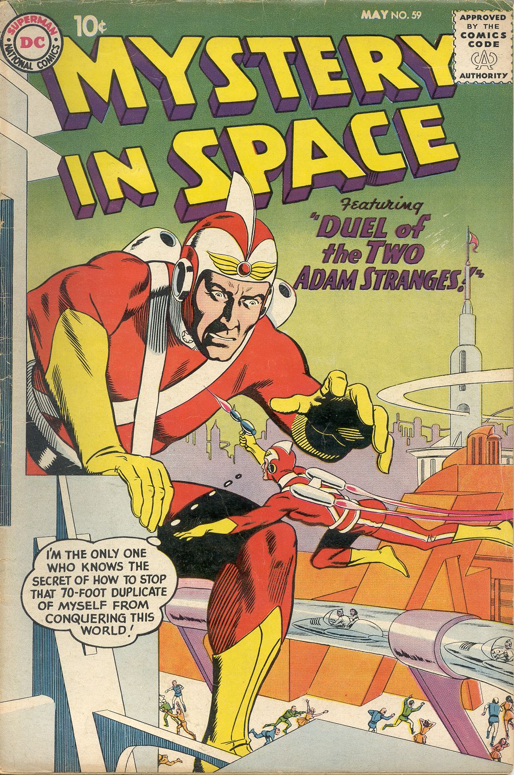 Read online Mystery in Space (1951) comic -  Issue #59 - 1