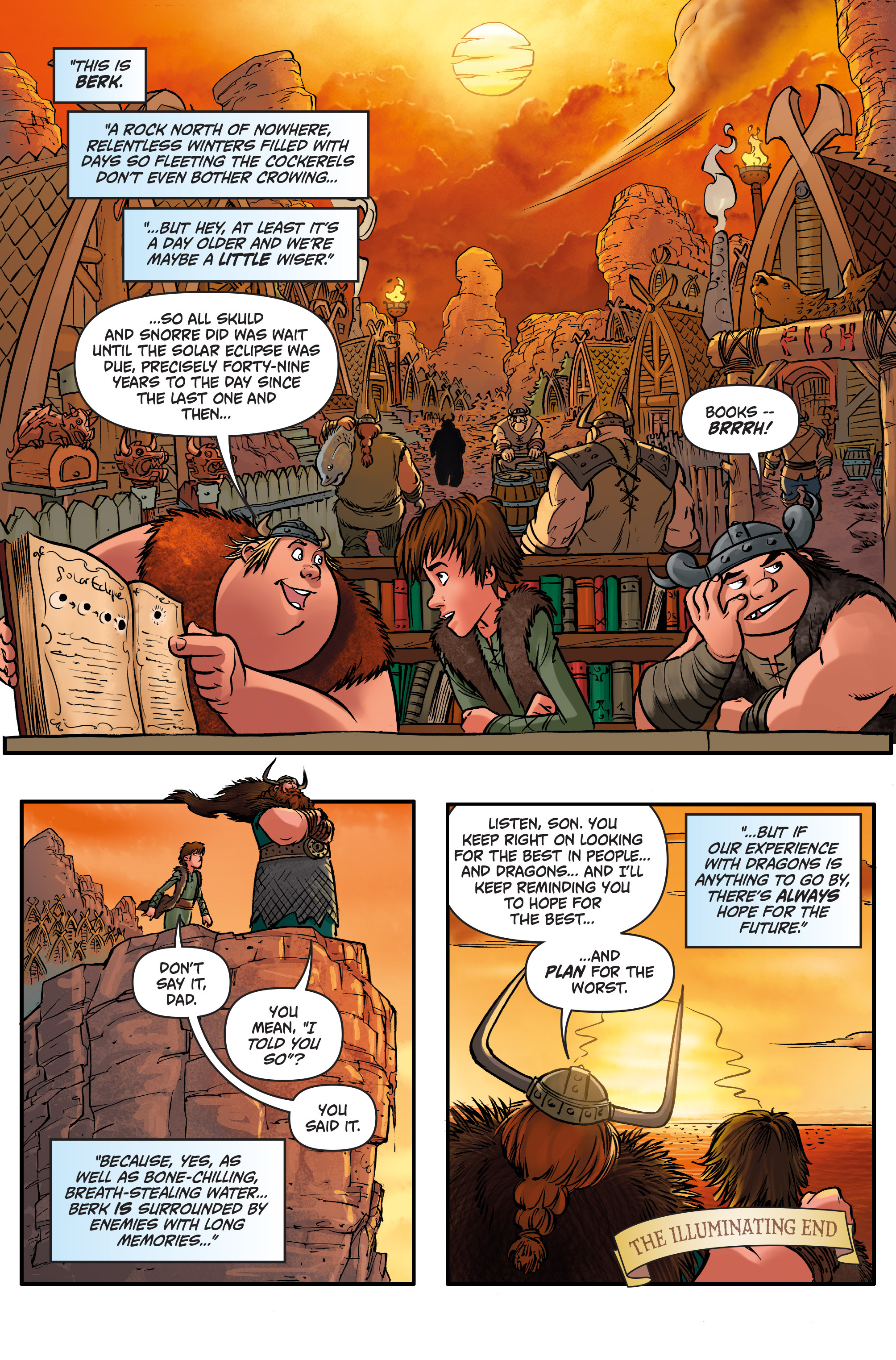 Read online DreamWorks Dragons: Defenders of Berk Collection: Fire & Ice comic -  Issue # TPB - 44