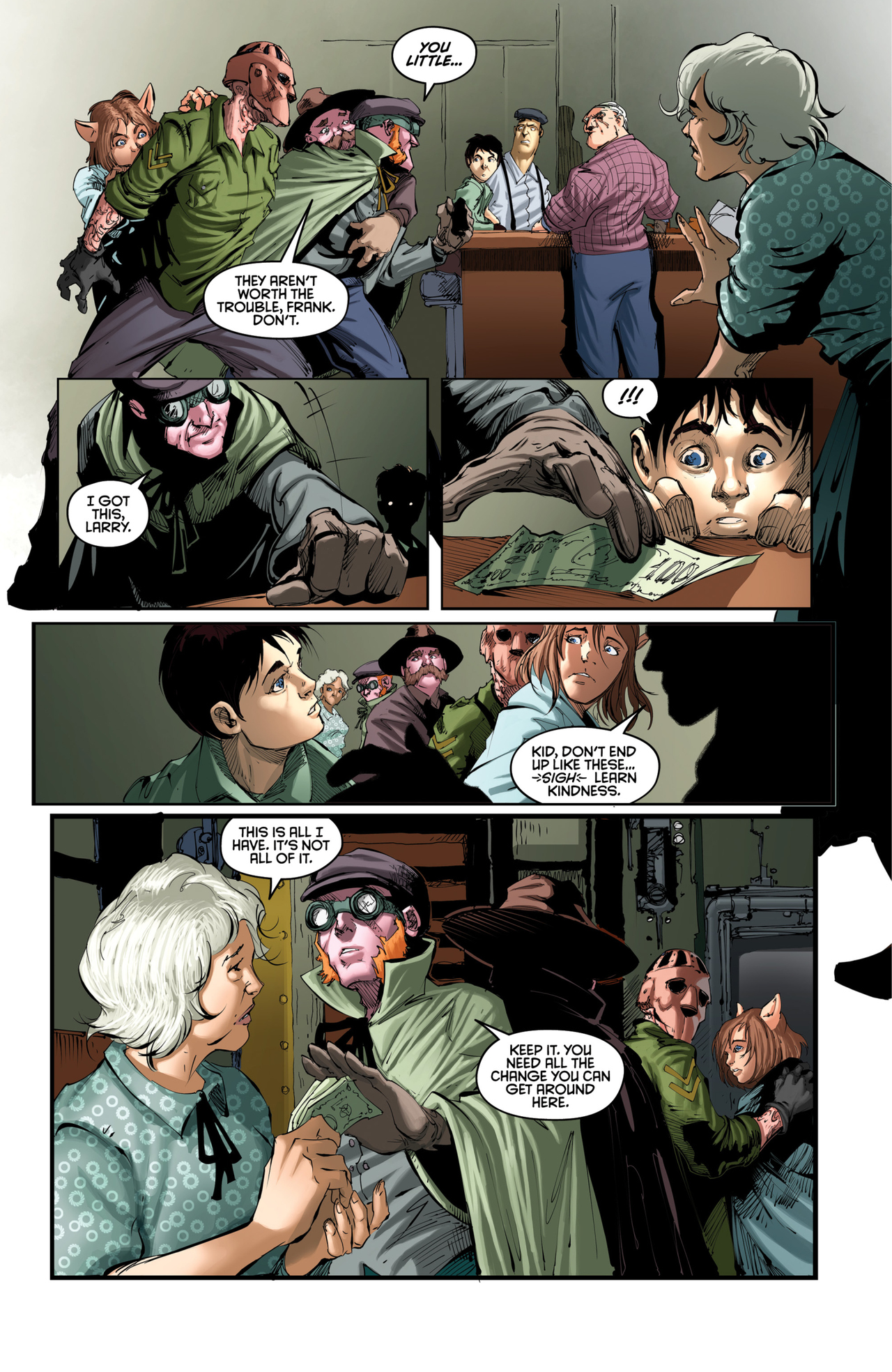 Read online Broken Gargoyles: Sin and Virtue comic -  Issue #1 - 9