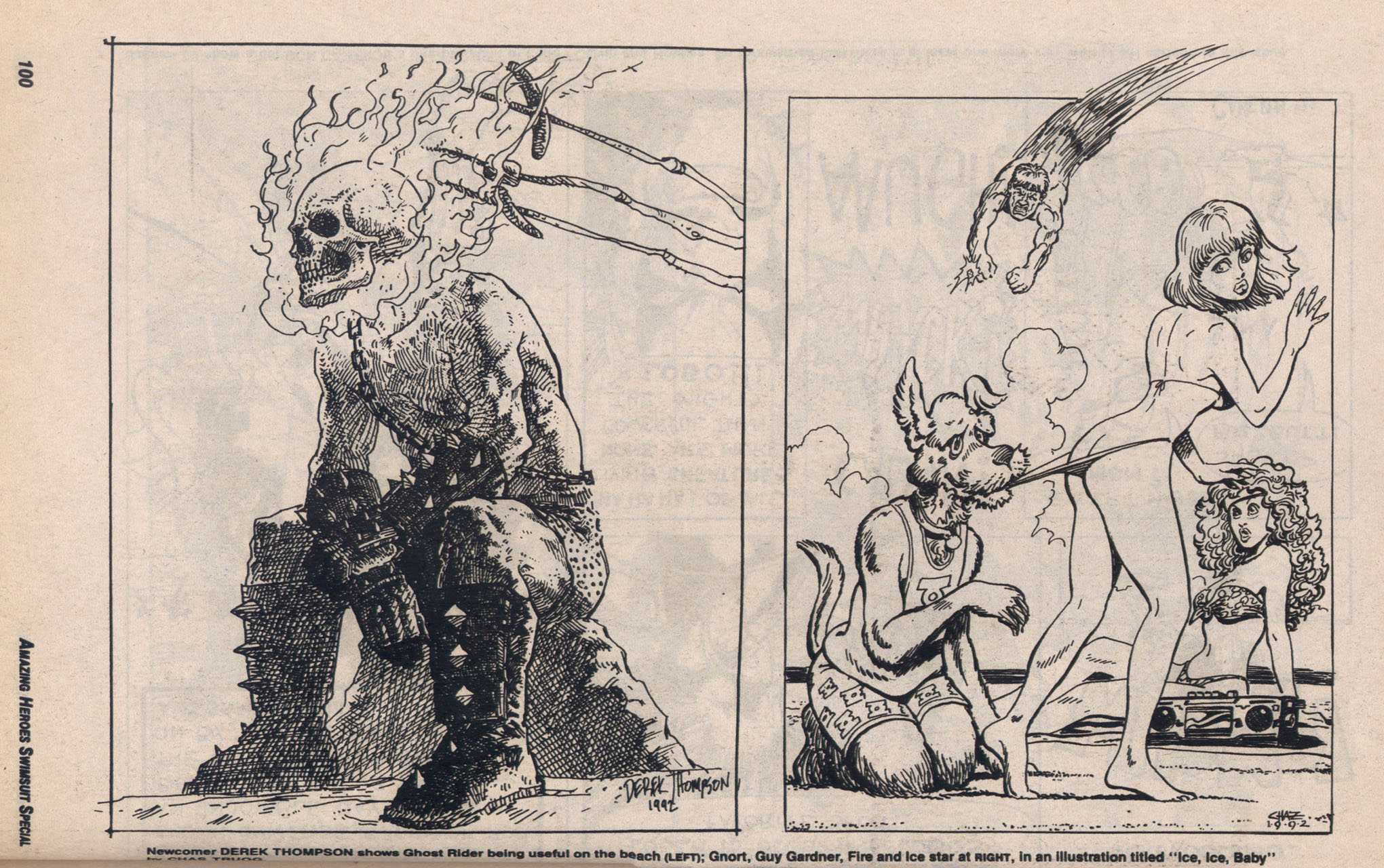 Read online Amazing Heroes Swimsuit Special comic -  Issue # TPB 3 - 99