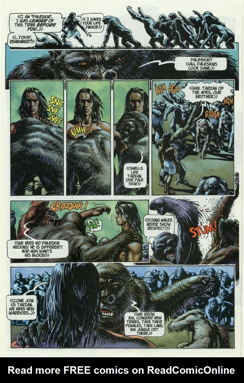 Read online Edgar Rice Burroughs' Tarzan: The Rivers of Blood comic -  Issue #1 - 24