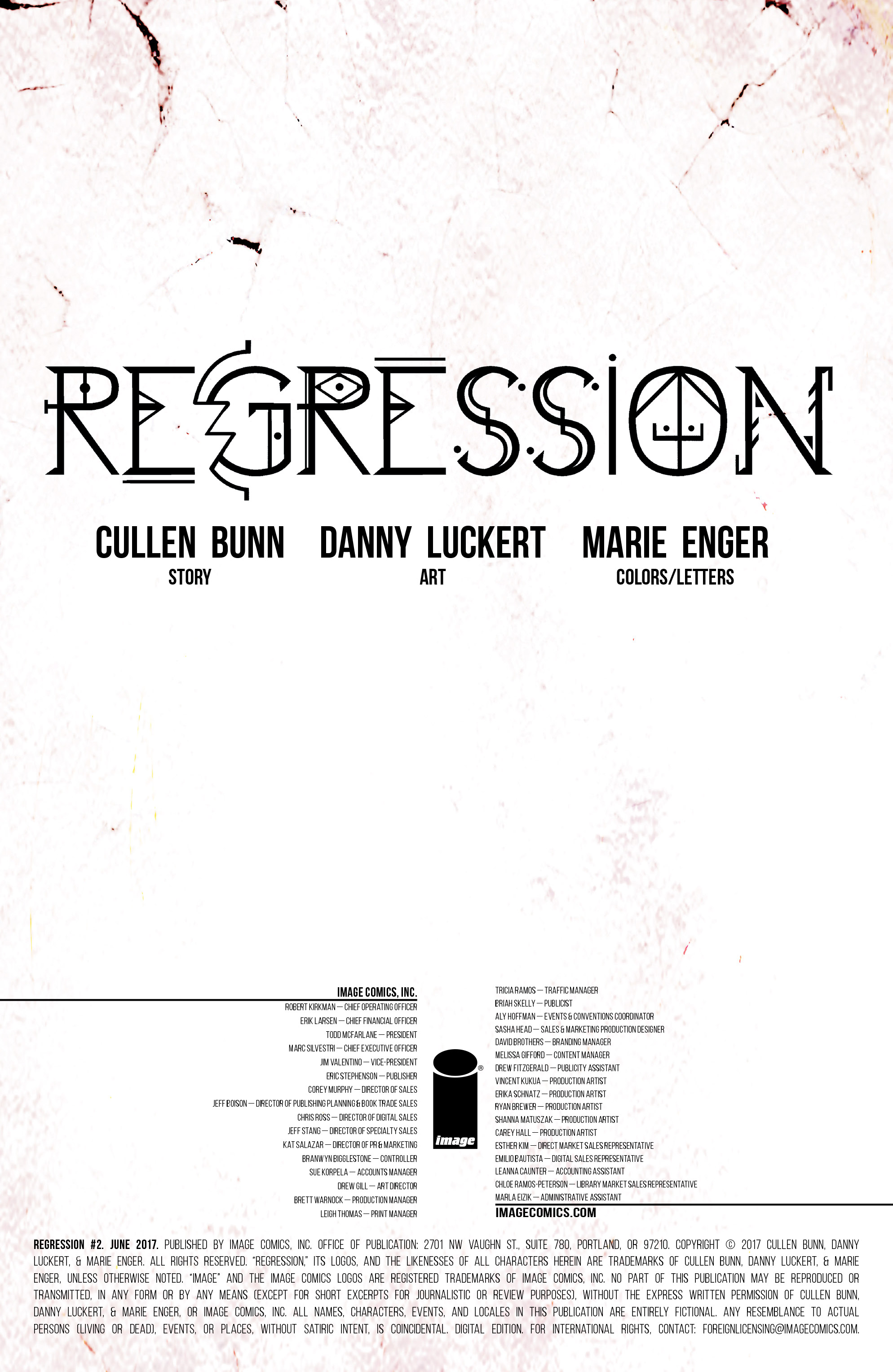 Read online Regression comic -  Issue #2 - 2