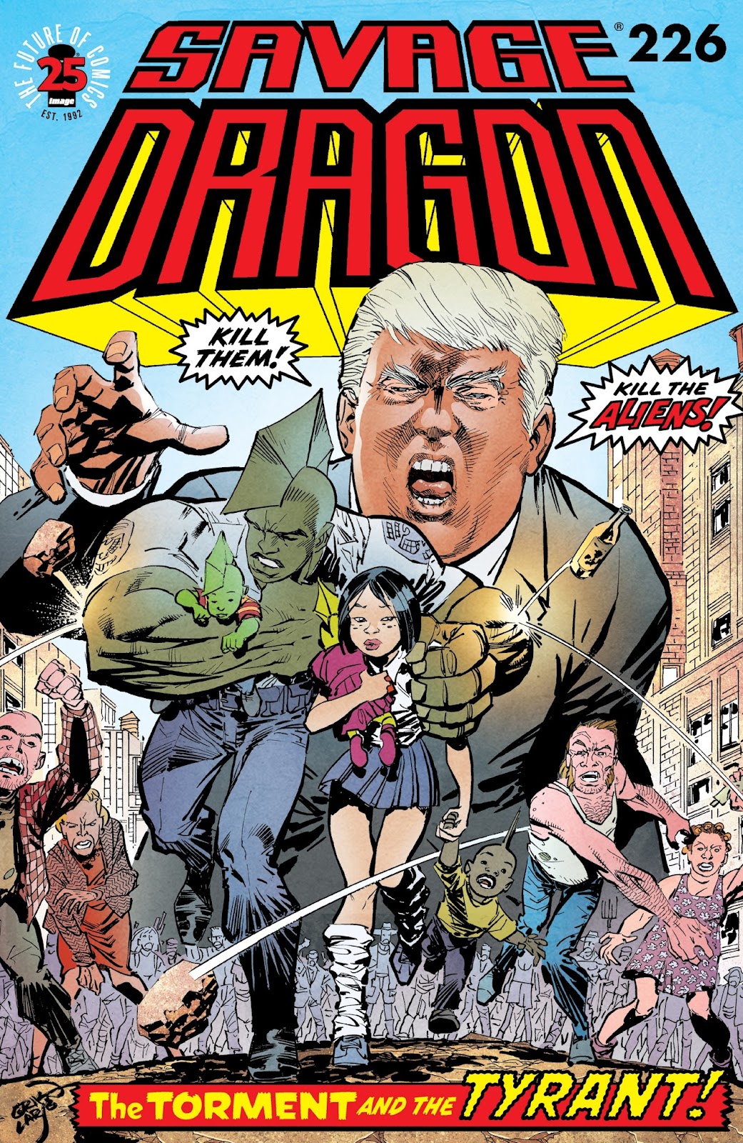 The Savage Dragon (1993) issue 226 - Page 1