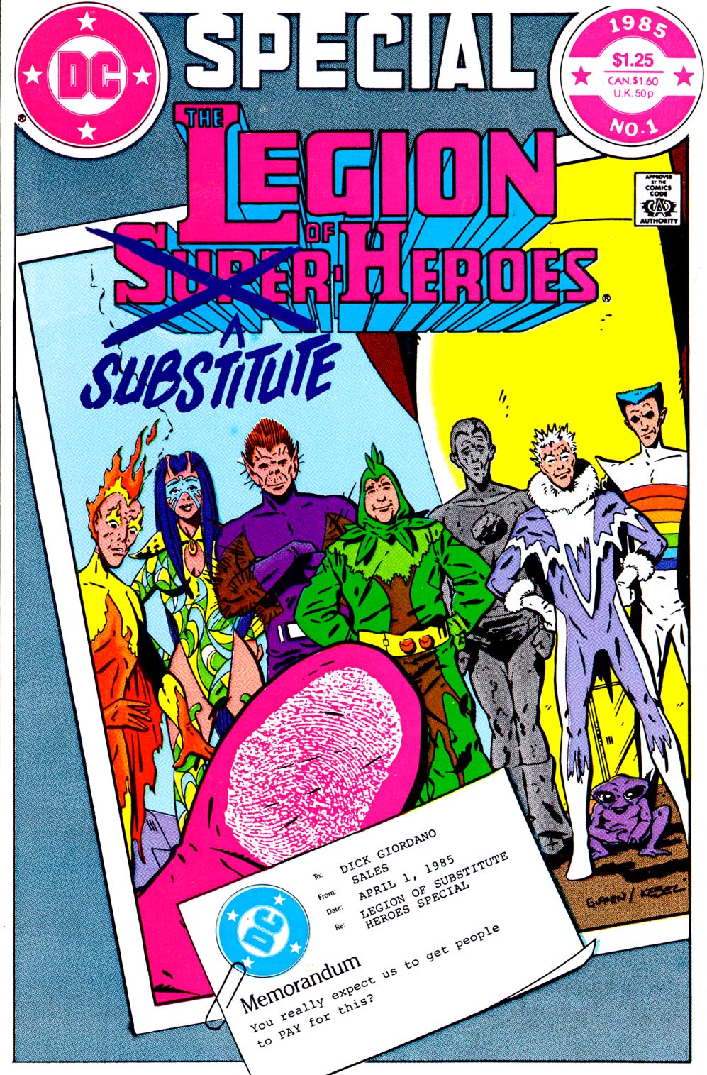 Read online Legion of Substitute Heroes Special comic -  Issue # Full - 1